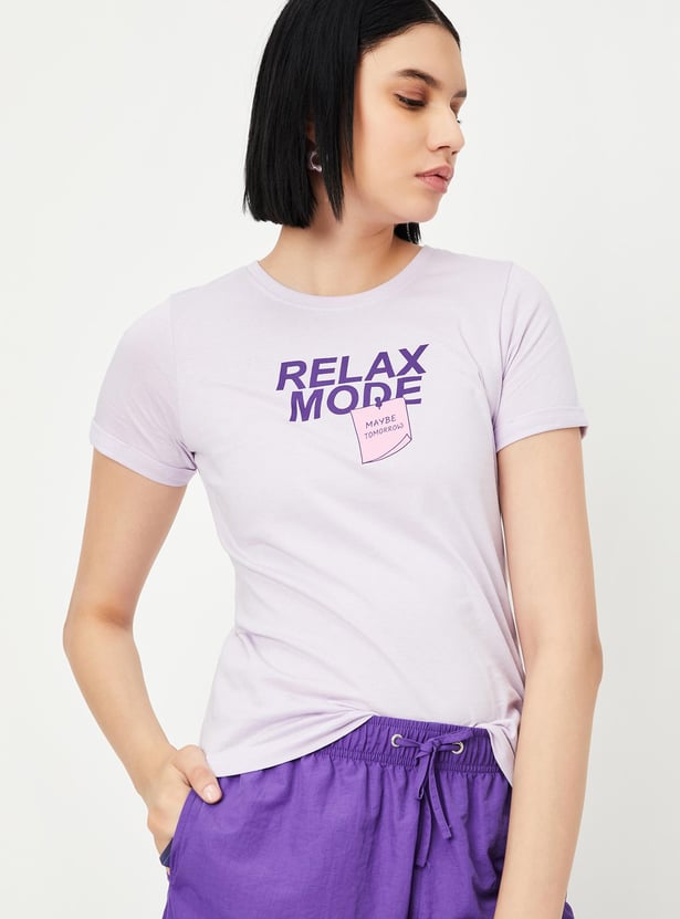 Women Graphic Printed T-shirt