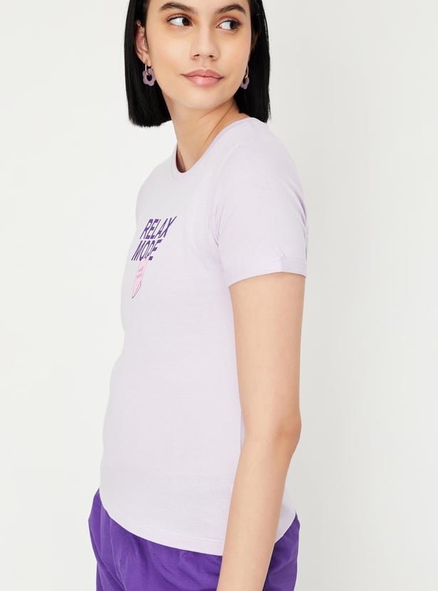 Women Graphic Printed T-shirt
