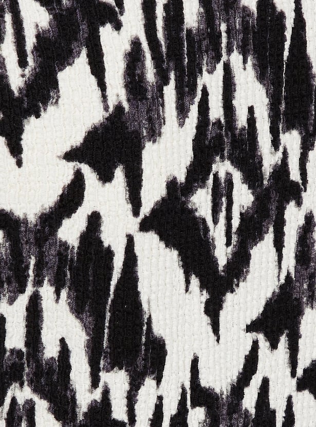Women Printed Knit Blouse