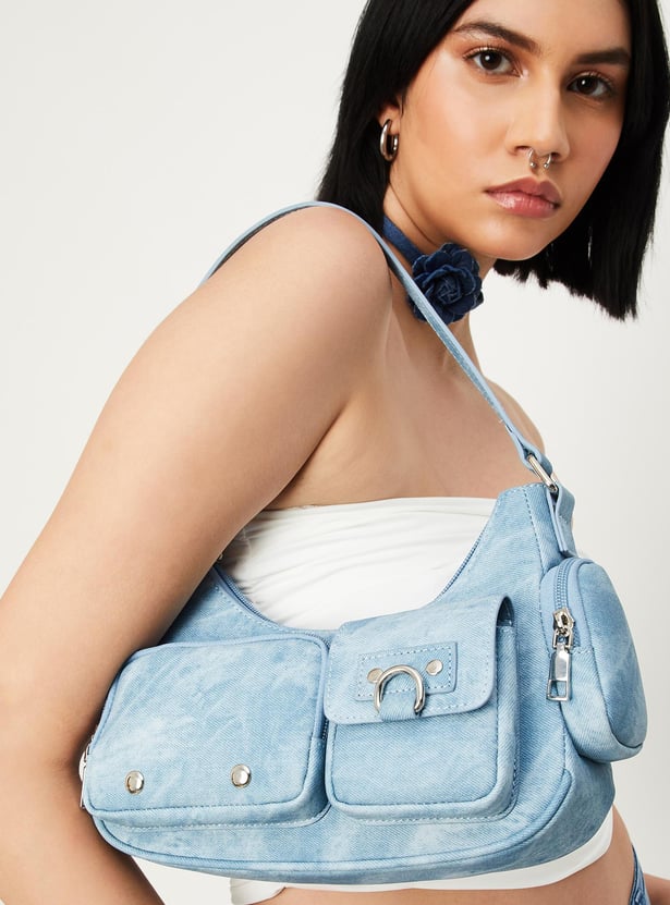 Women Denim Hobo Bag