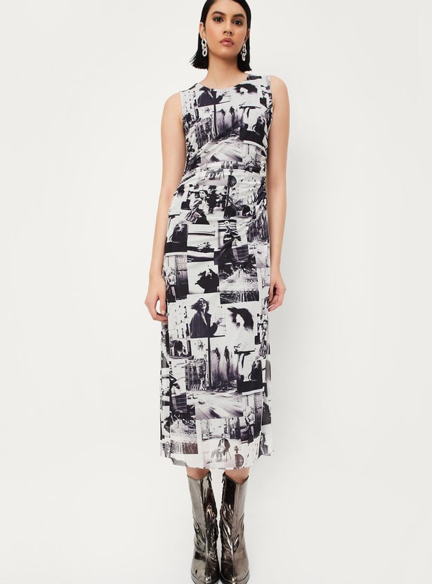 Women Printed Bodycon Dress