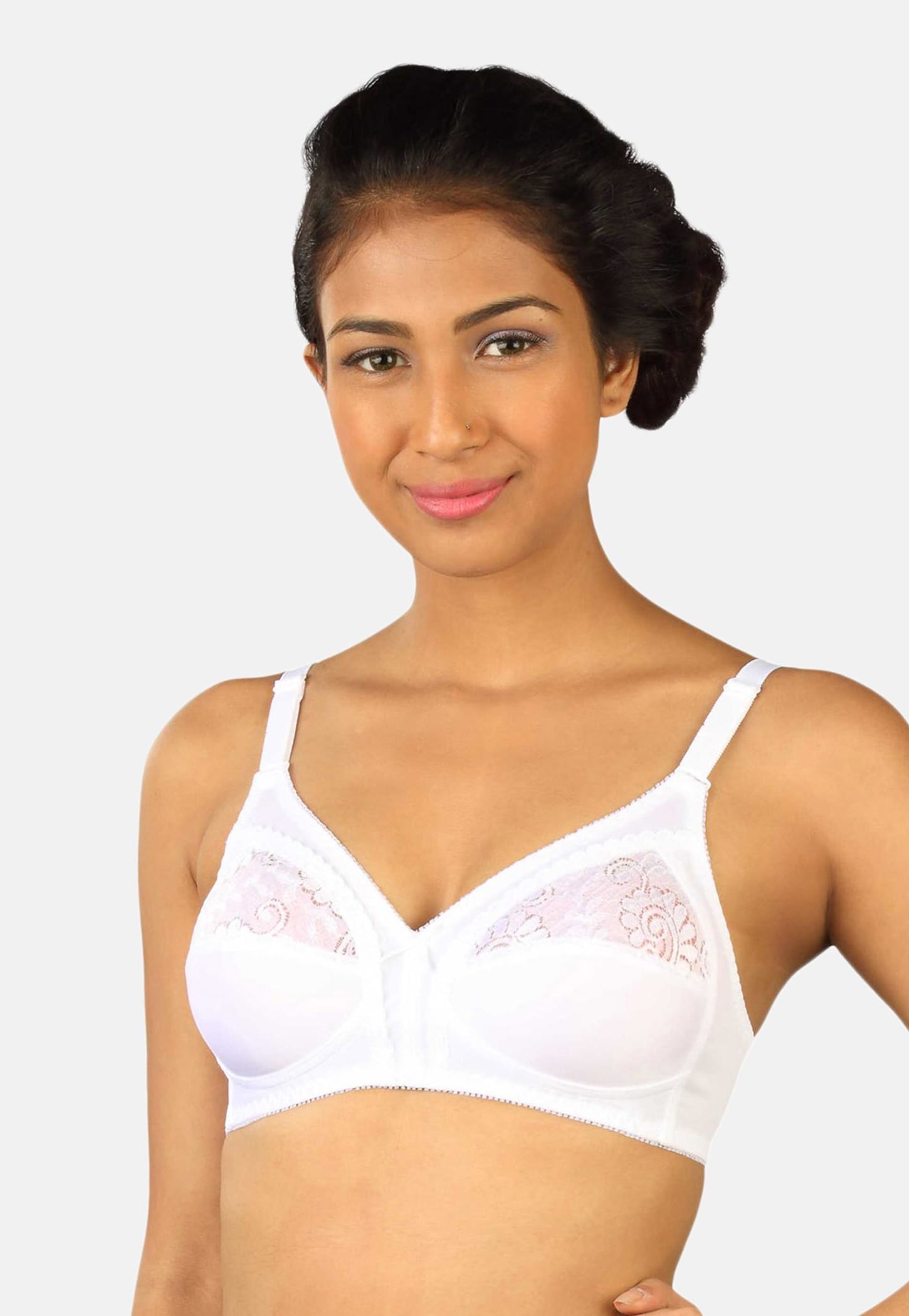 TRIUMPH Lace Overlay Non-Padded Non-Wired Bra-picture-17