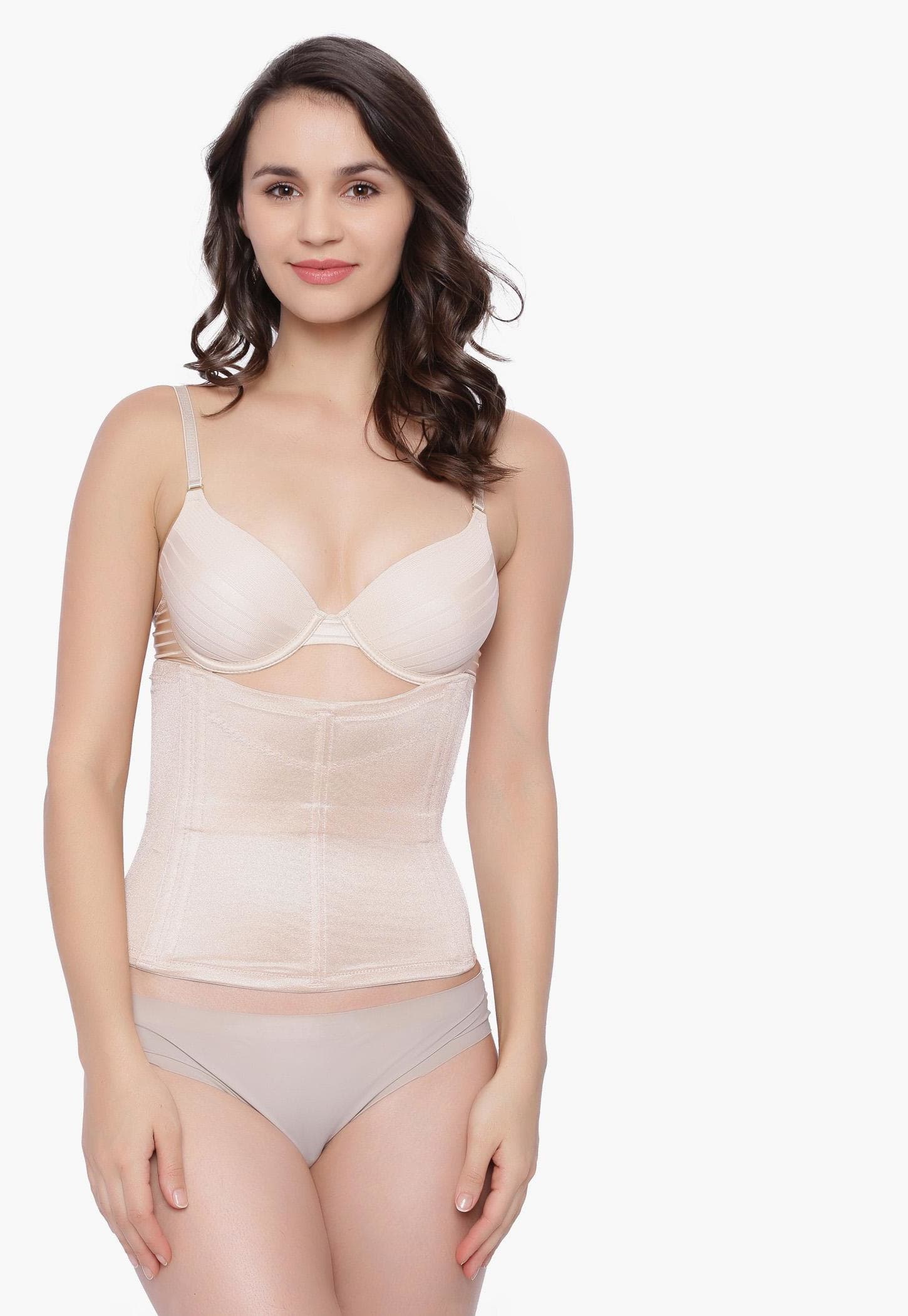 TRIUMPH Solid Cotton Blend Waist Shapewear-picture-21