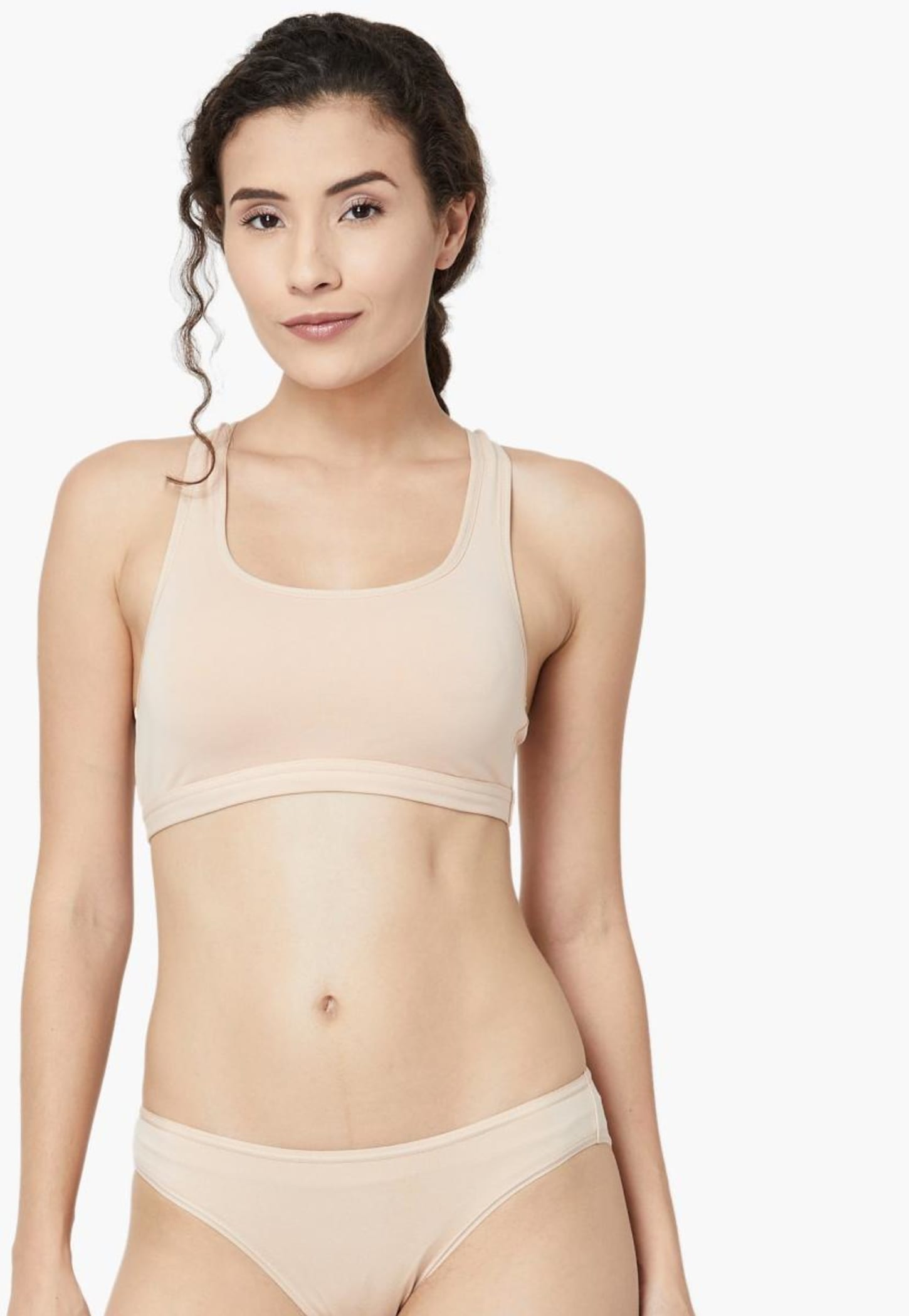 TRIUMPH Racerback Solid Beginner Sports Bra-image-13