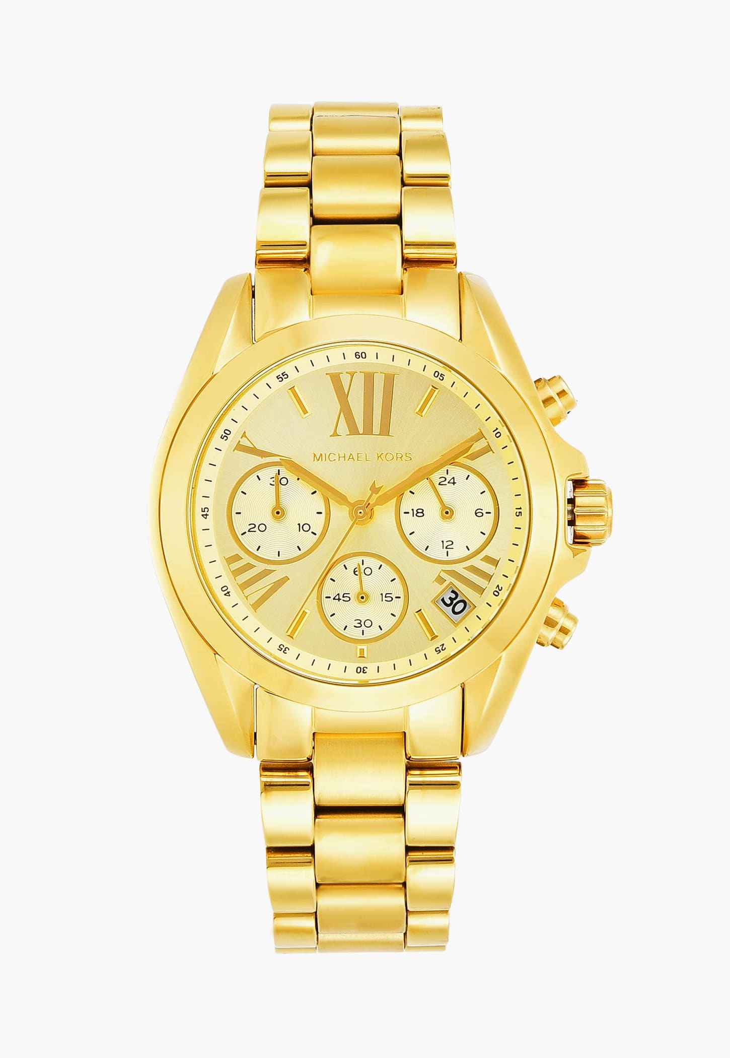 MICHAEL KORS Mini Bradshaw Analog Gold Dial Women's Watch - MK5798-picture-18