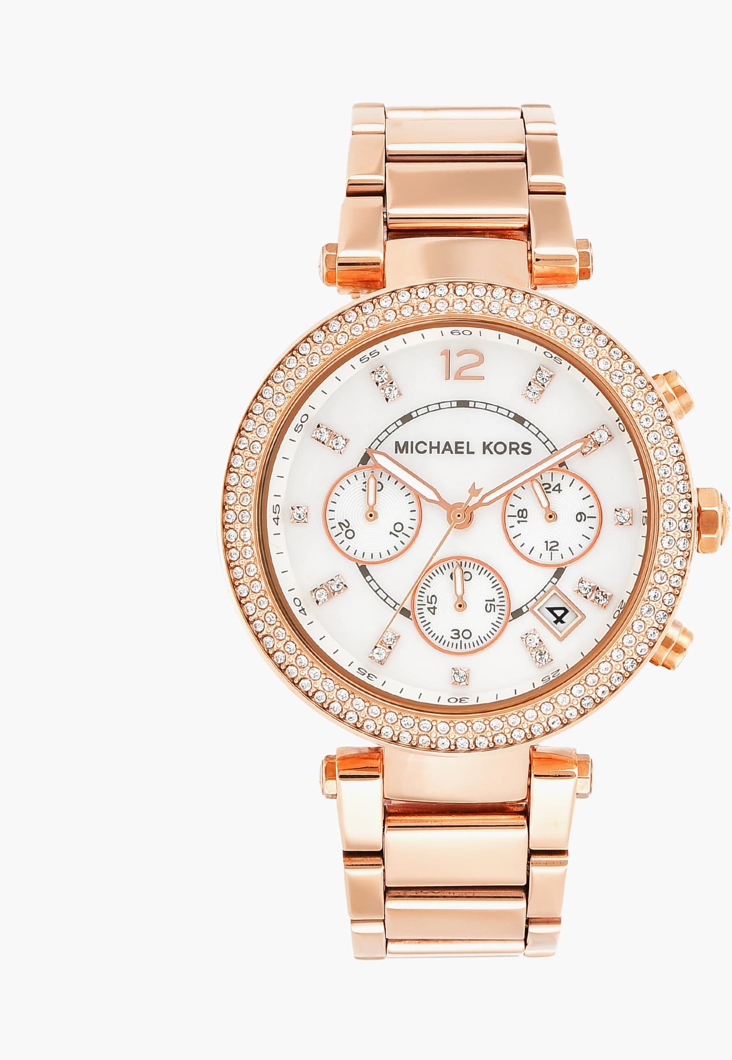 MICHAEL KORS Women Chronograph Watch with Metal Strap - MK5491I-image-30