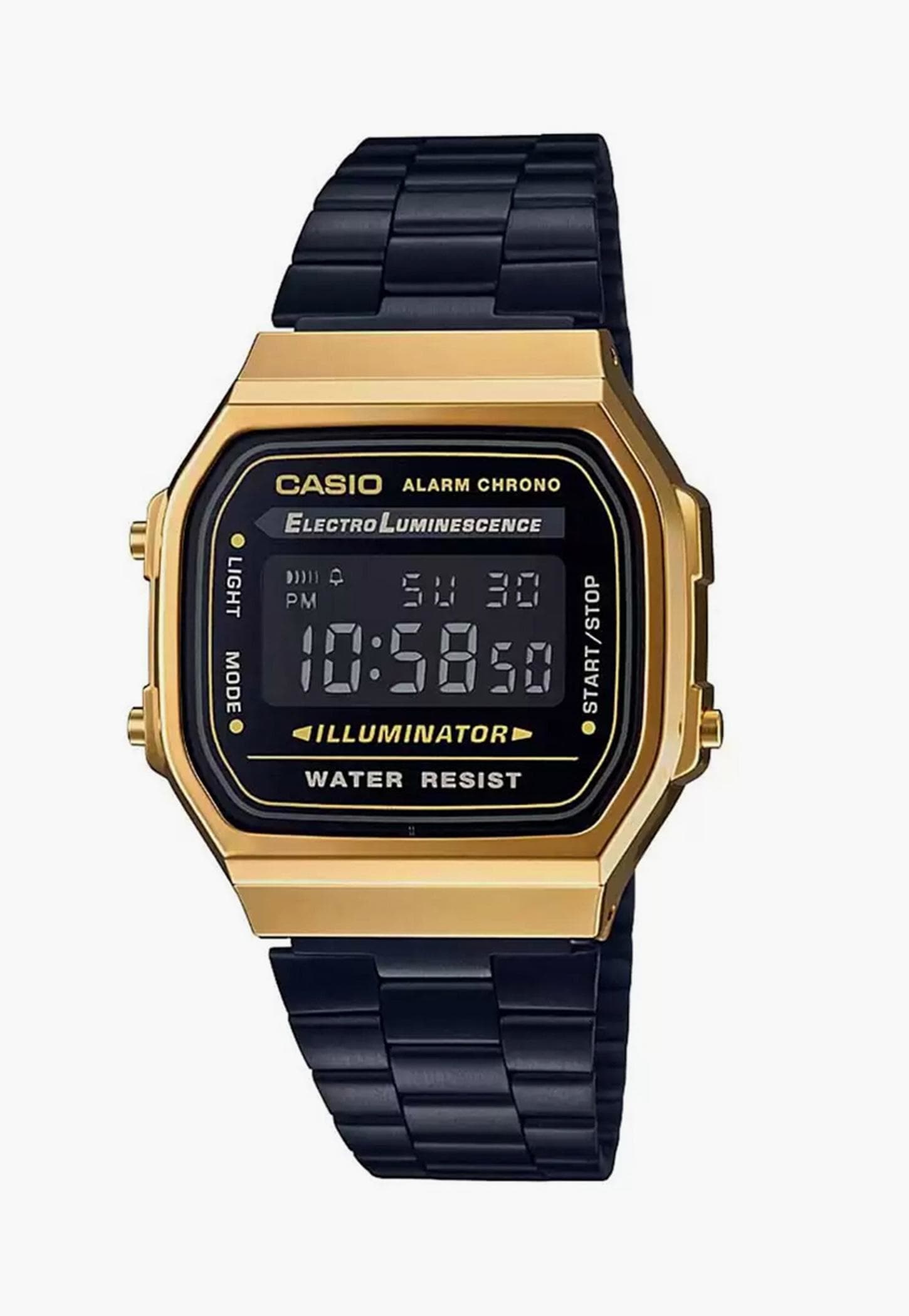 CASIO Vintage Unisex Digital Watch with Metal Strap - D148-picture-30