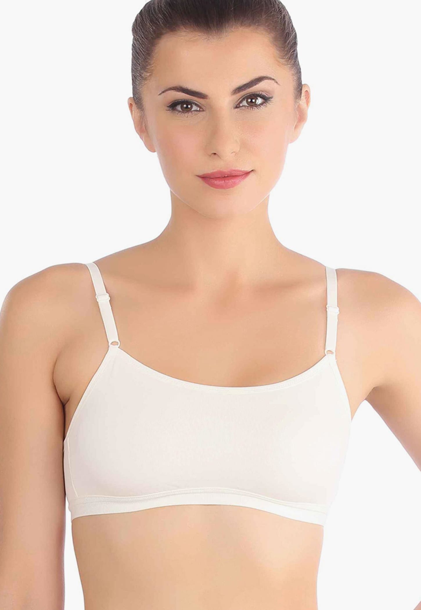 TRIUMPH Solid Non-Padded Non-Wired Beginners Bra-picture-11