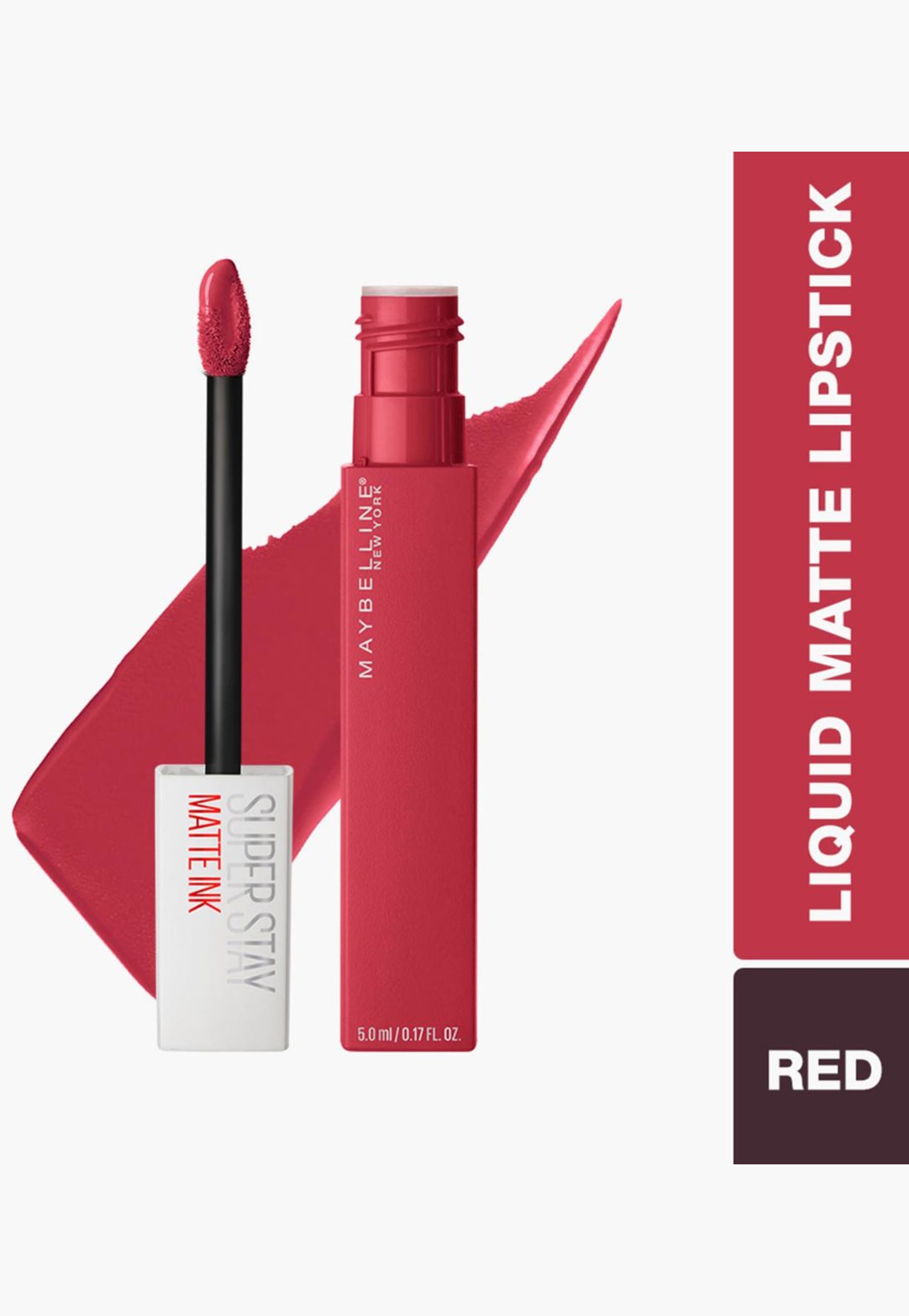 MAYBELLINE NEW YORK Superstay Matte Ink Liquid Lipstick - Red-picture-47
