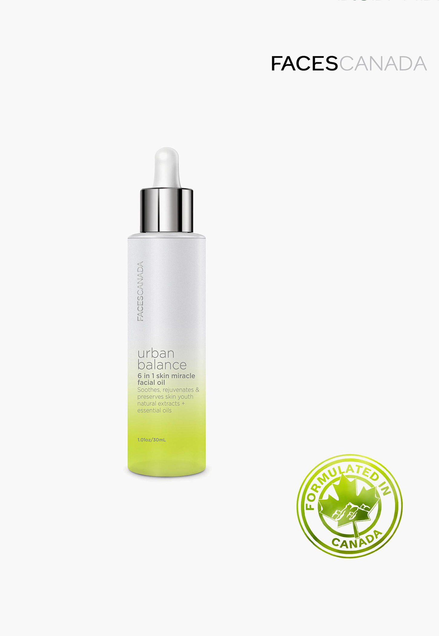 FACES CANADA Urban Balance 6 in 1 Skin Miracle Facial Oil-image-28