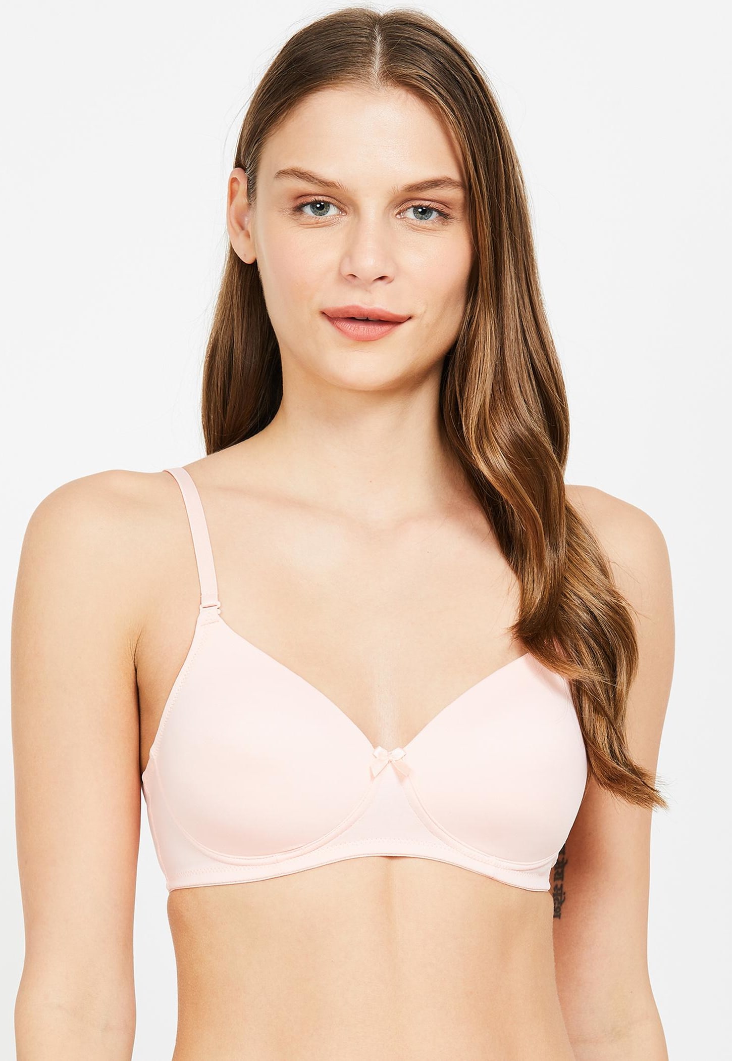 AMANTE Solid T-shirt Padded Non-Wired Bra-picture-39