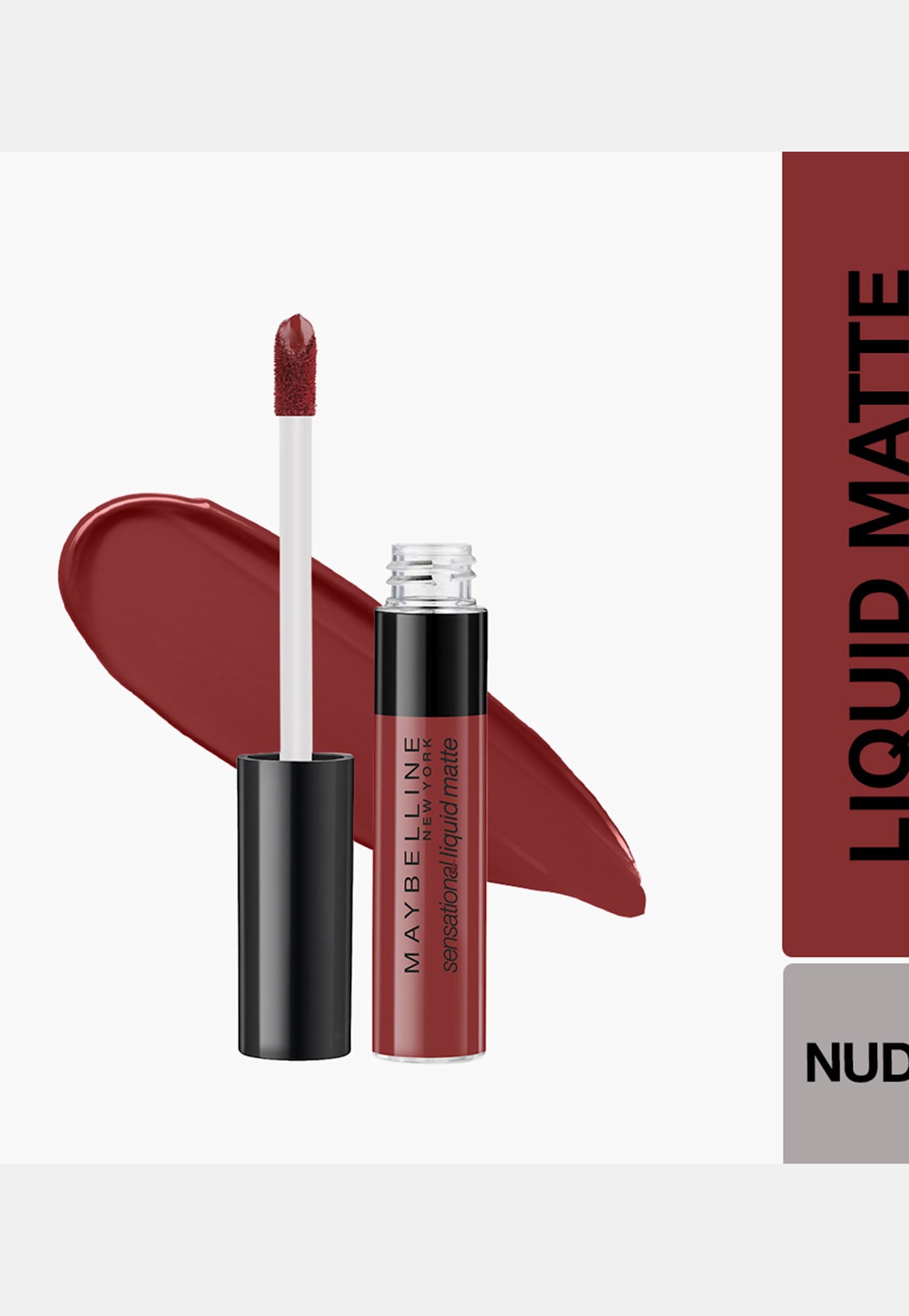MAYBELLINE NEW YORK Sensational Liquid Matte Lipstick - 11 Made Easy-image-24
