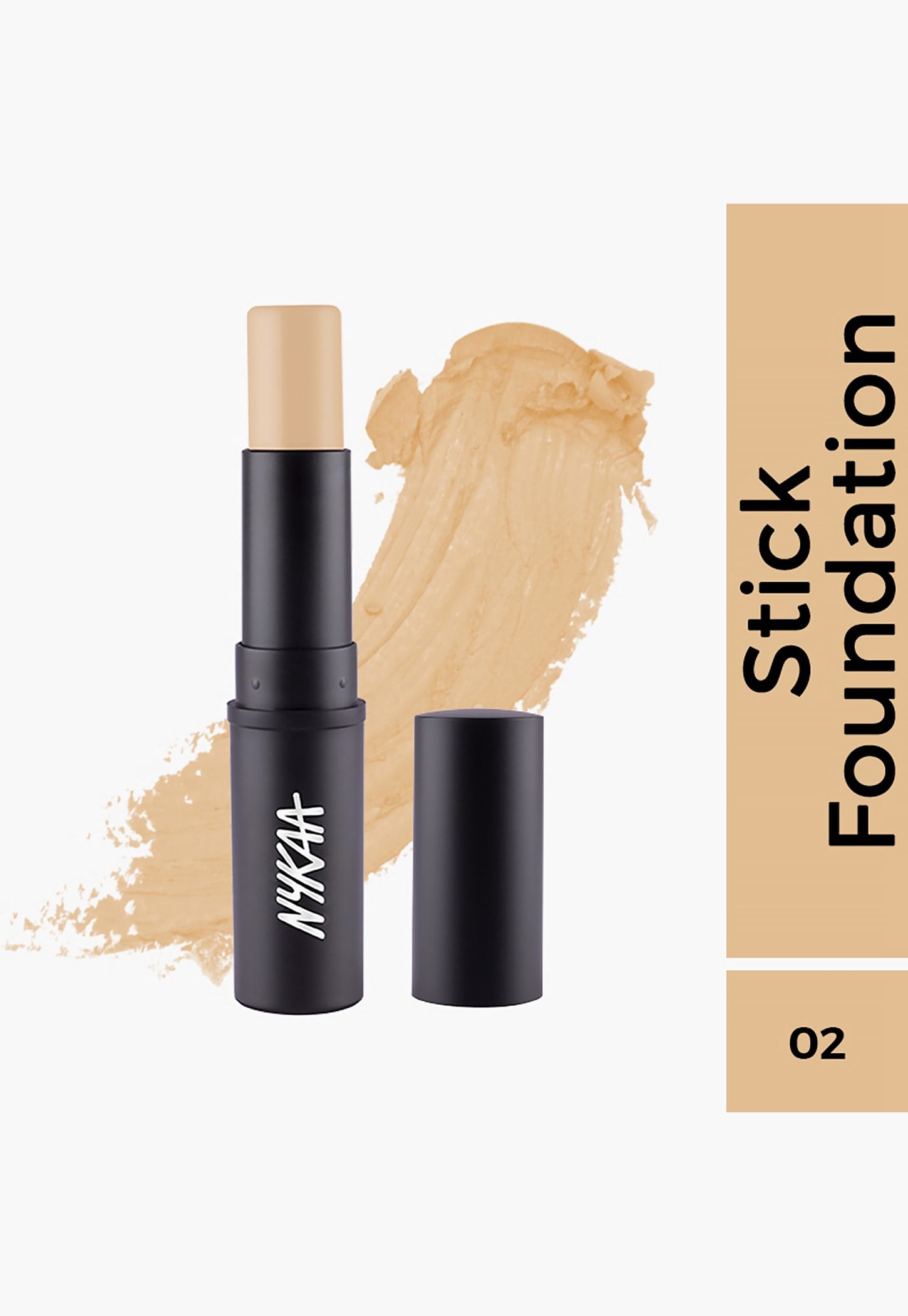 NYKAA SKINgenius Foundation Stick Conceal Contour & Corrector - Natural Buff 02-image-13