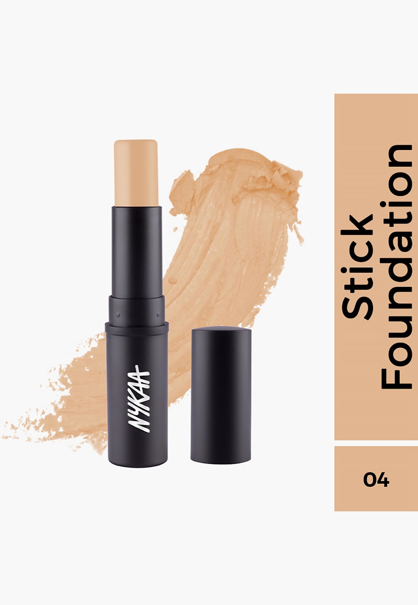 NYKAA SKINgenius Foundation Stick - Warm Honey 04 - 9g-image-19