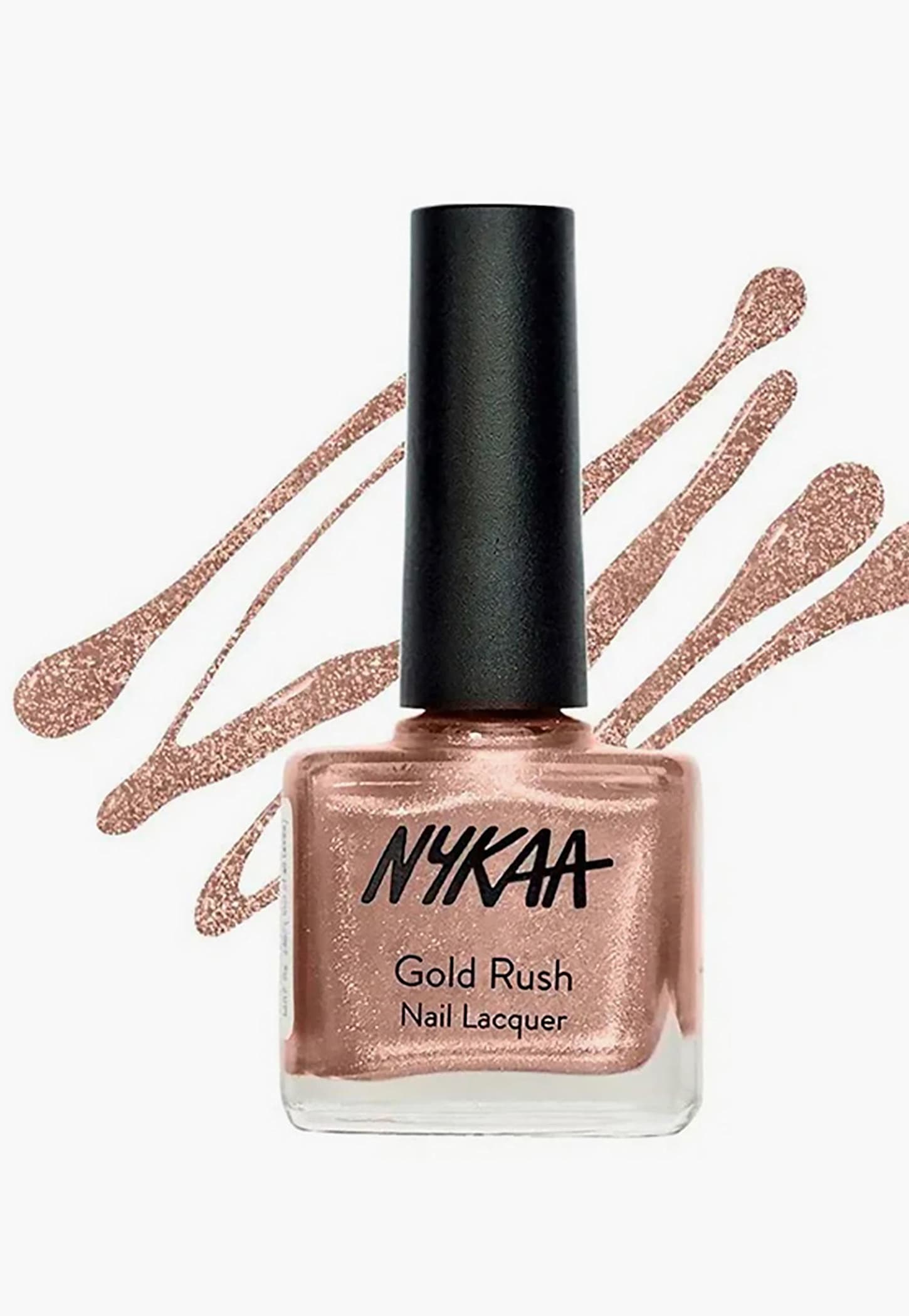 NYKAA Gold Rush Nail Lacquer - Lost In Gold 133-picture-36