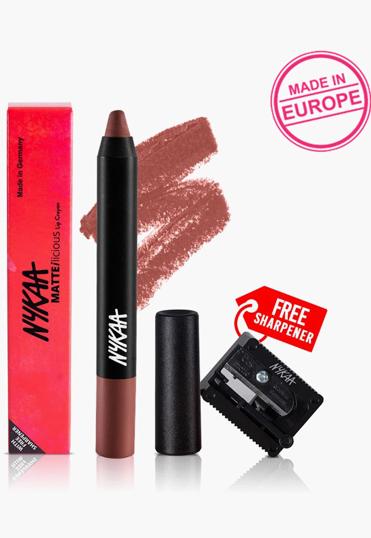 NYKAA Matte-ilicious Lip Crayon Lipstick-picture-18