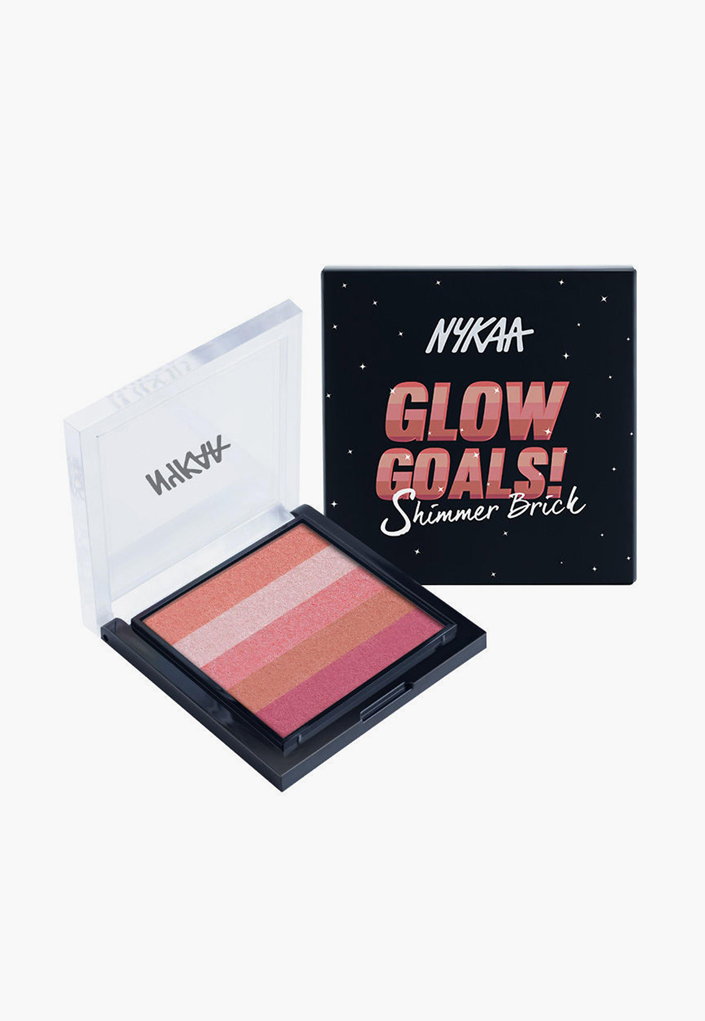NYKAA Glow Goals! Shimmer Brick Highlighter Palette - Sunset Love-picture-54