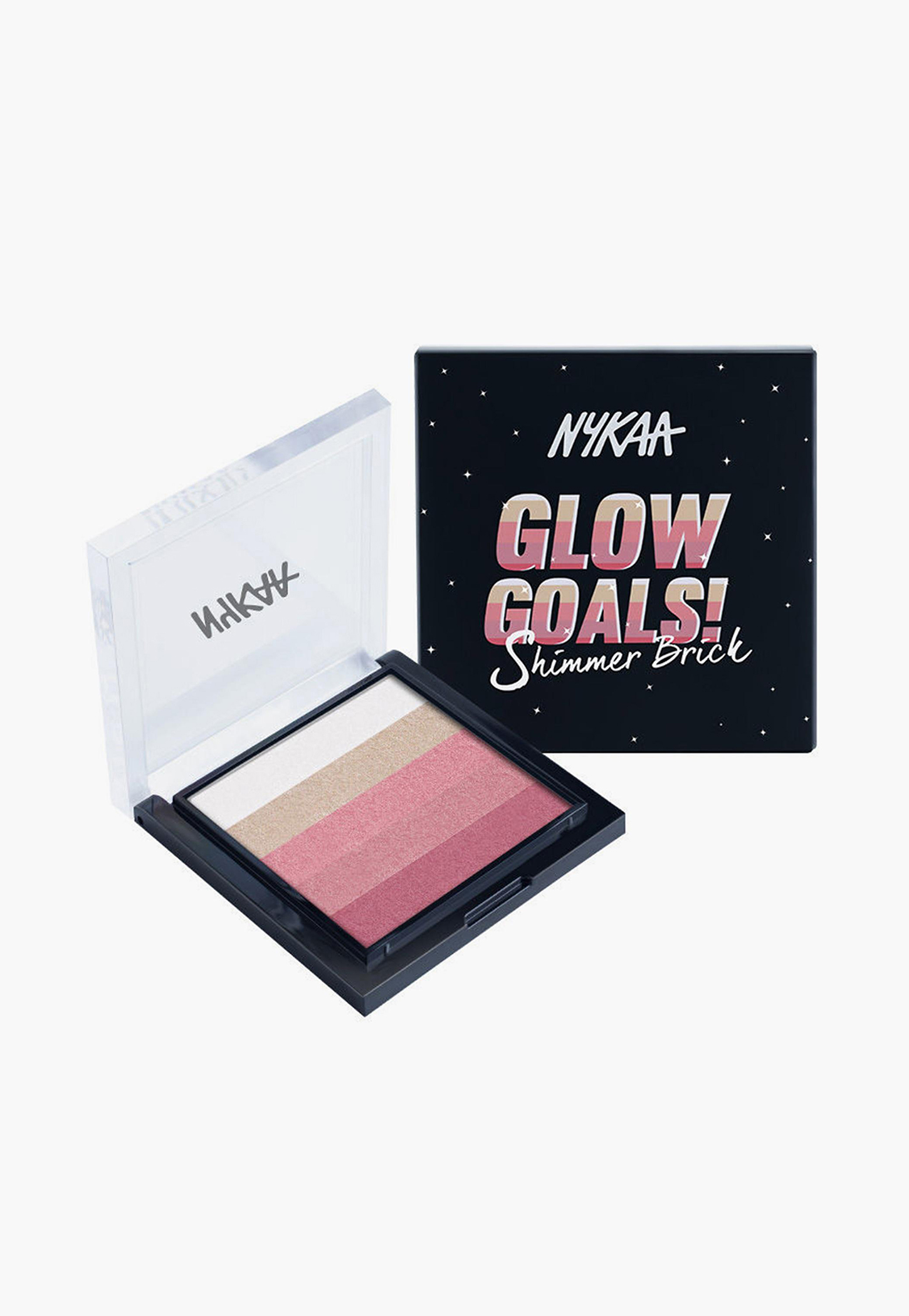 NYKAA Glow Goals! Shimmer Brick Highlighter Palette - Want it All!-picture-55