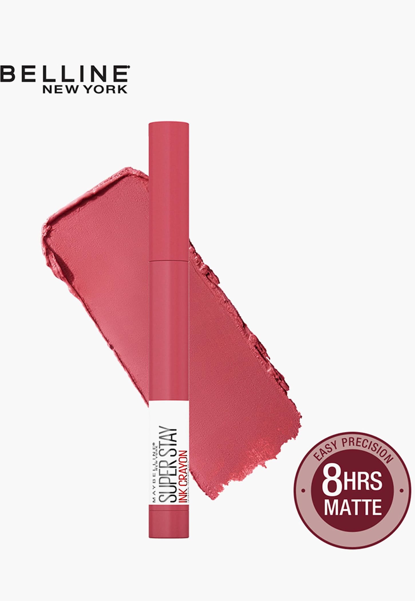 MAYBELLINE NEW YORK Super Stay Ink Pinks Edition Crayon Lipstick - 85 Change Is Good - 1.2g-image-6