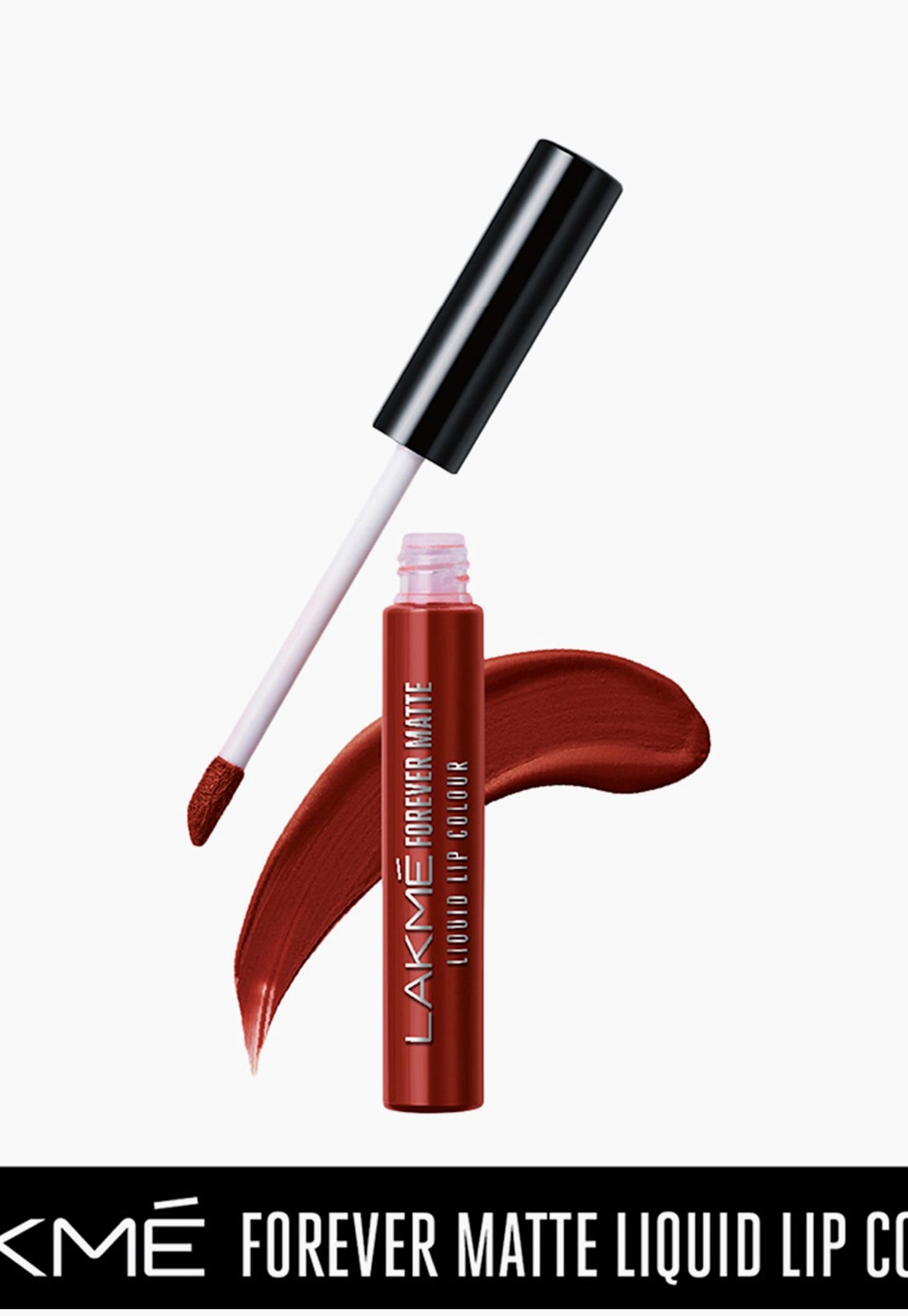 LAKME Forever Matte Liquid Lip Colour - Red Cherry - 5.6 ml-picture-19