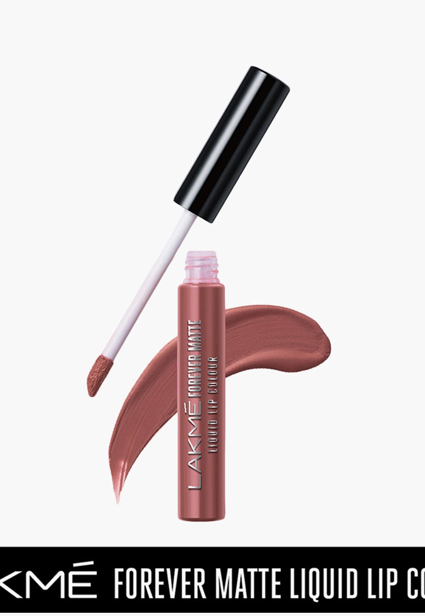 LAKME Forever Matte Liquid Lip Colour - Nude Hue - 5.6 ml-image-31