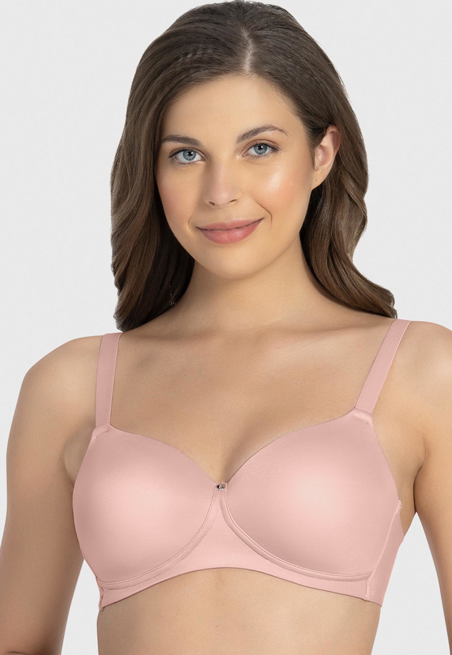 AMANTE Solid T-shirt Padded Non-Wired Bra-picture-36