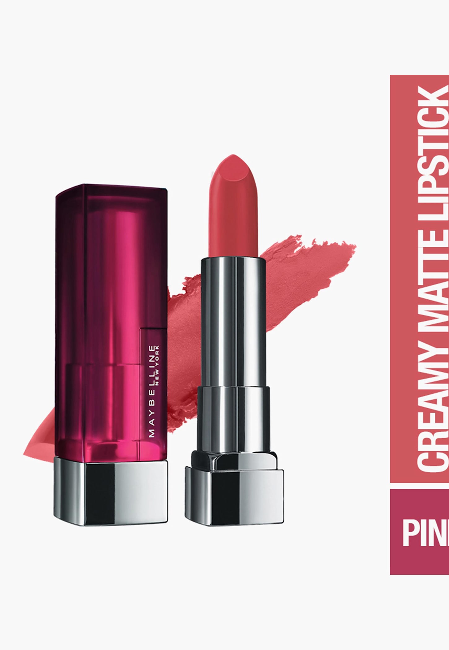 MAYBELLINE New York Color Sensational Creamy Matte Lipstick - 671 Heated Pink-picture-12