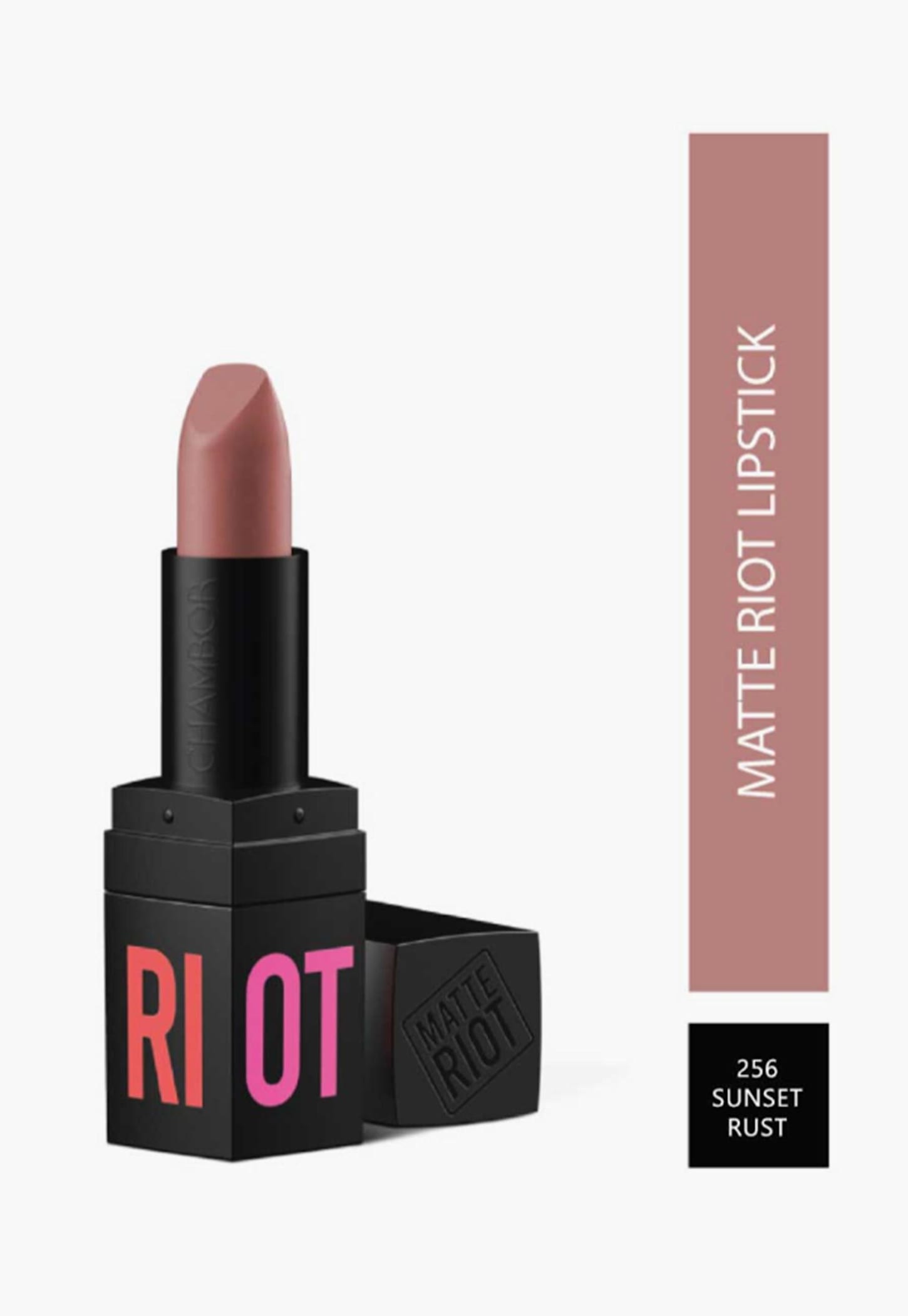 CHAMBOR Matte Riot Lipstick- Sunset Rust-picture-54