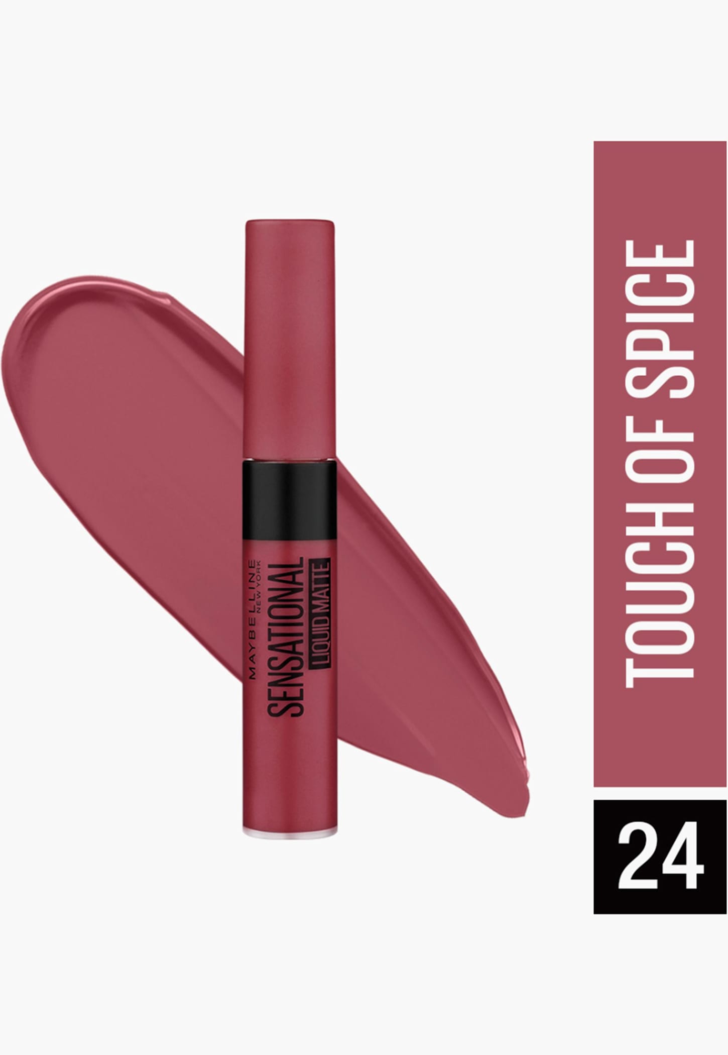 MAYBELLINE New York Sensational Liquid Matte Lipstick 24 AS-picture-17