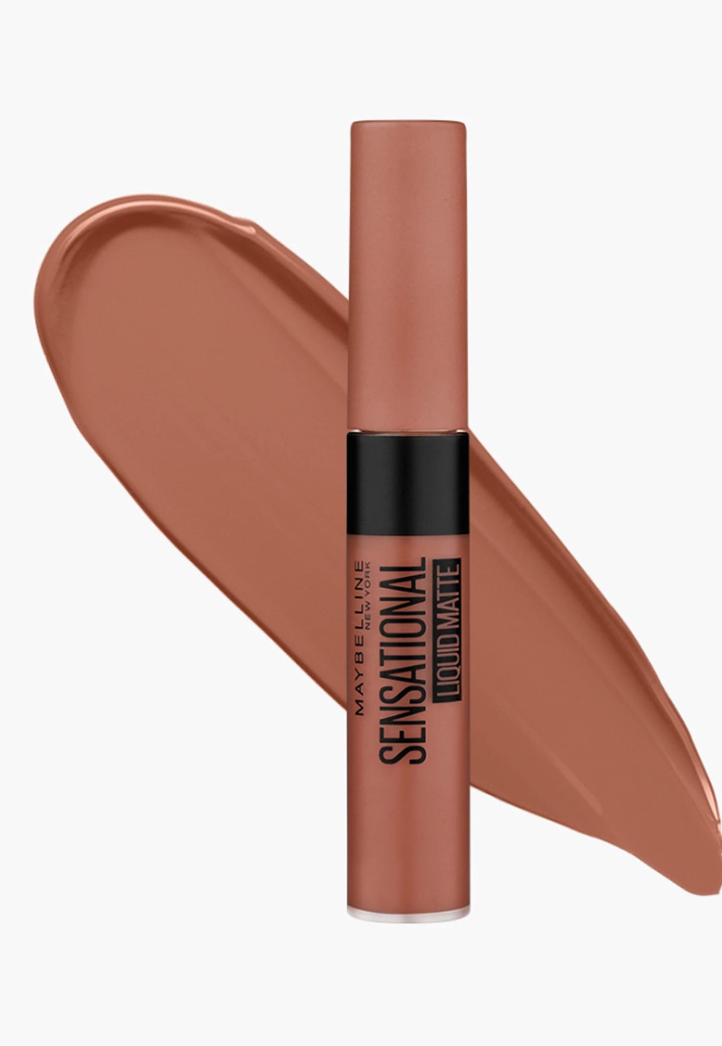 MAYBELLINE New York Sensational Liquid Matte Lipstick - Bare It All-image-4