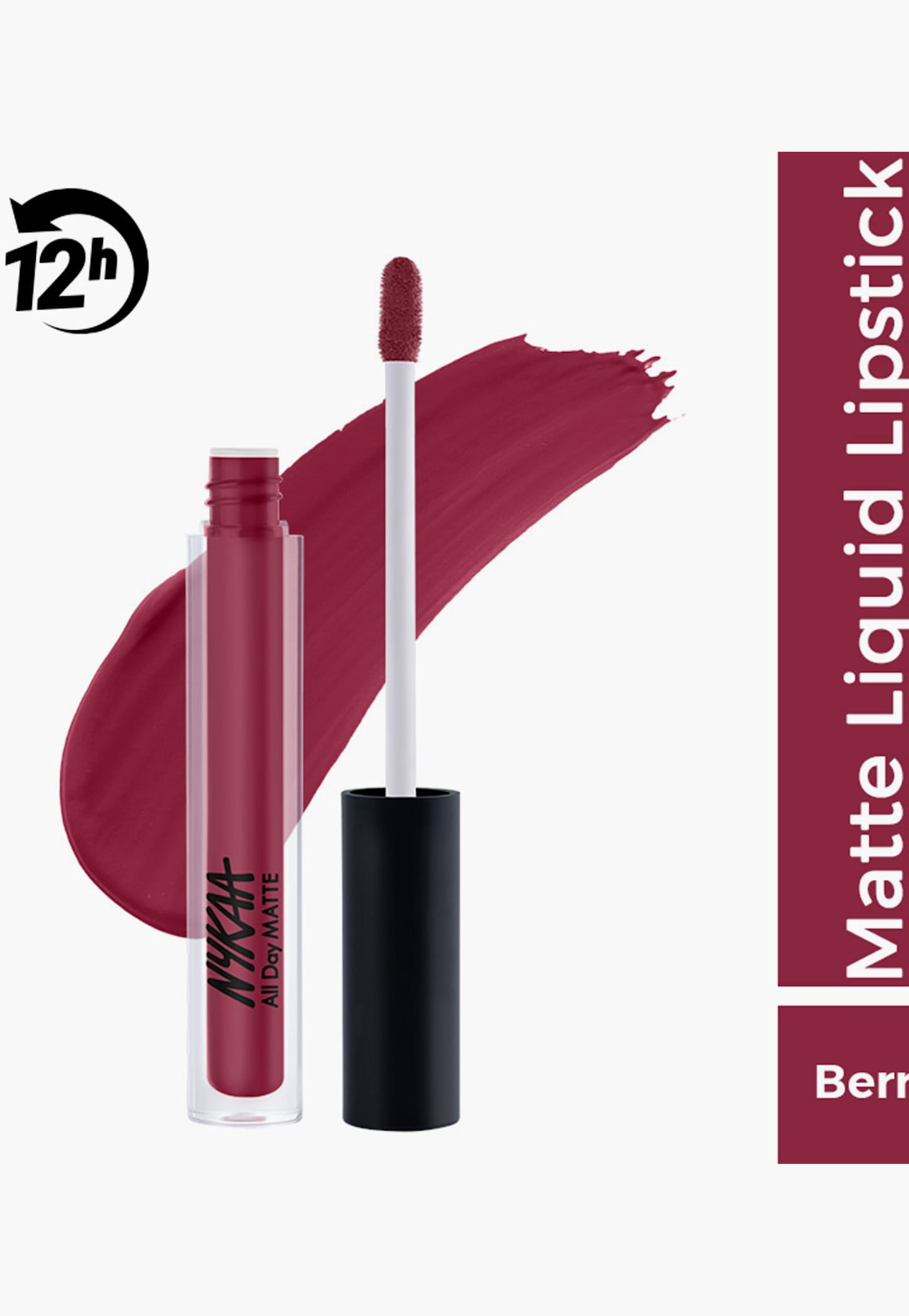 NYKAA All Day Matte Liquid Lipstick - Girl Gang-picture-10