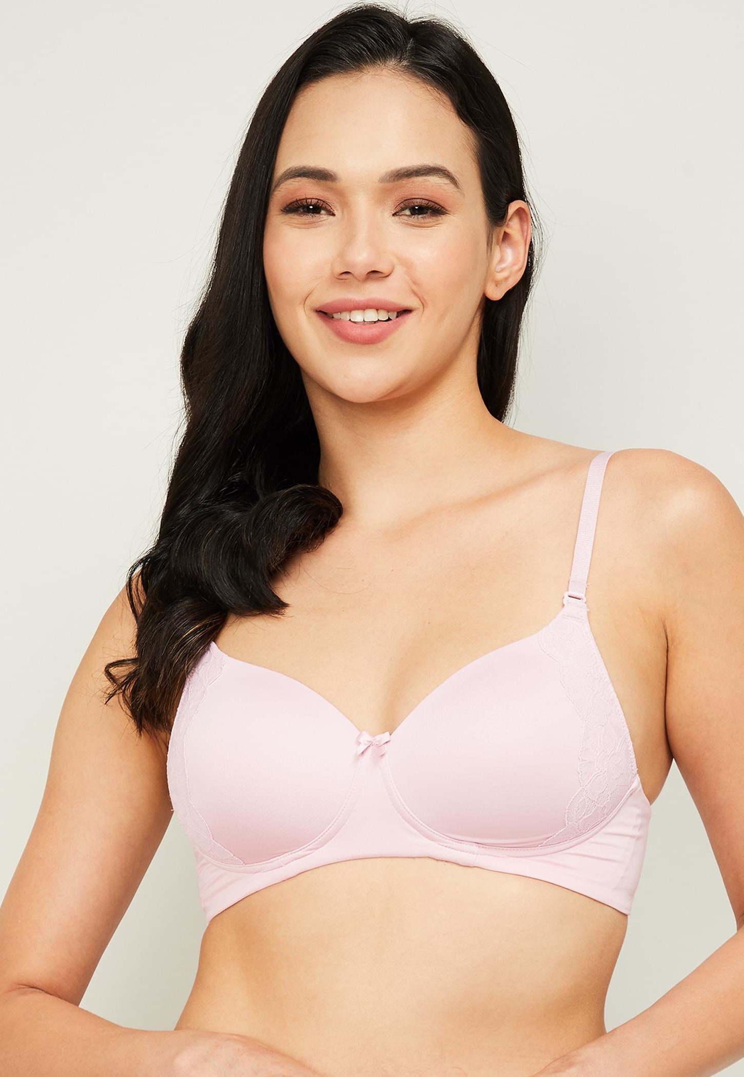 JOCKEY Solid T-shirt Padded Non-Wired Bra-image-38