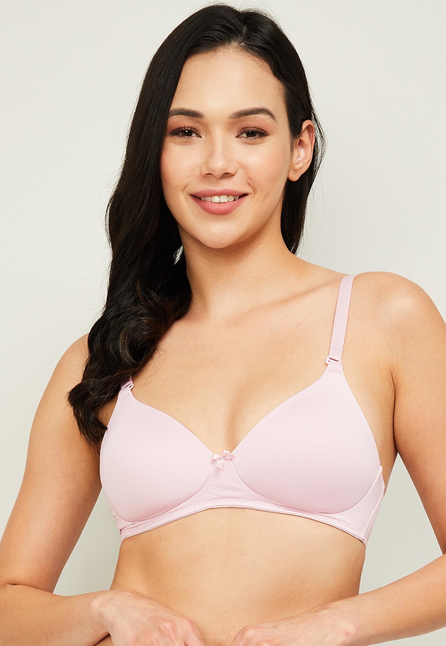 JOCKEY Solid T-shirt Padded Non-Wired Bra-image-36