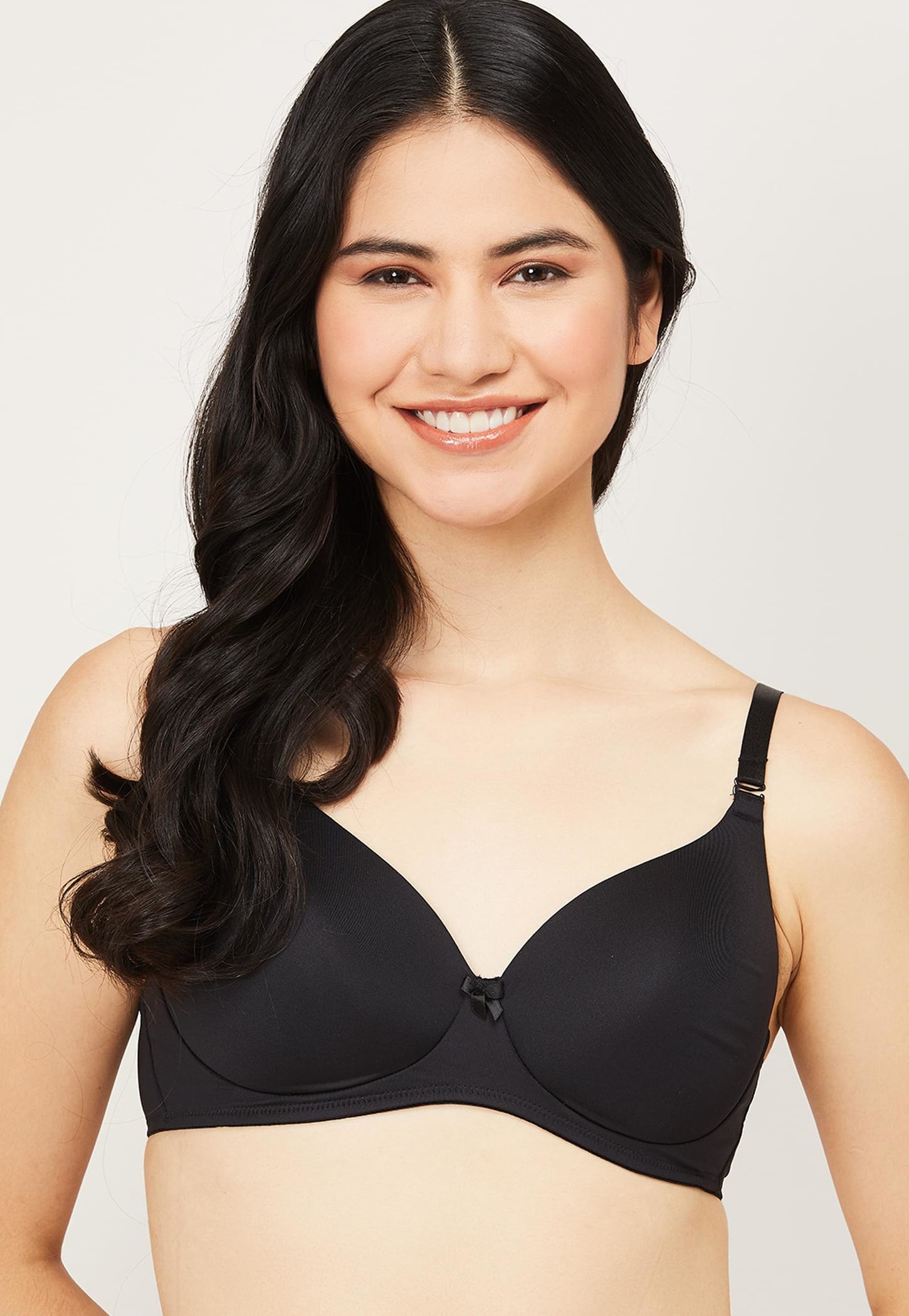 JOCKEY Solid Padded Non-Wired Balconette Bra-picture-34