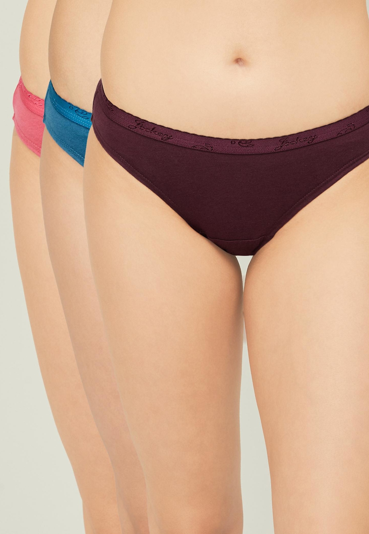 JOCKEY Solid Hipster Panties- Set of 3-image-29
