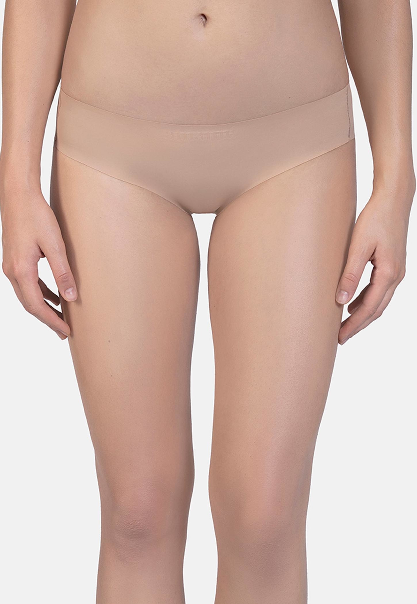 AMANTE Solid Seamless Bikini Panty-image-2