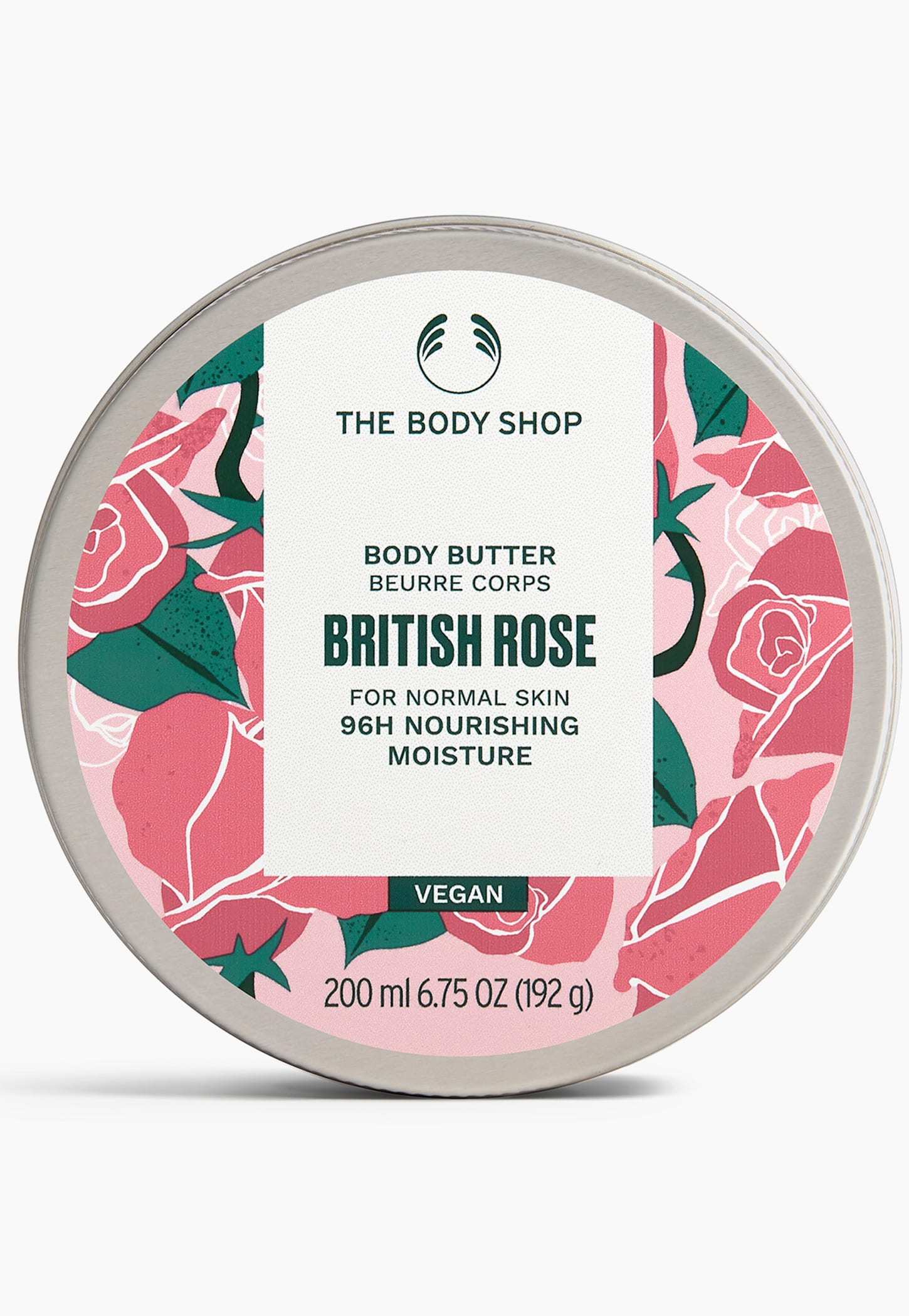 THE BODY SHOP Body Butter British Rose Moisturiser - 192g-picture-21