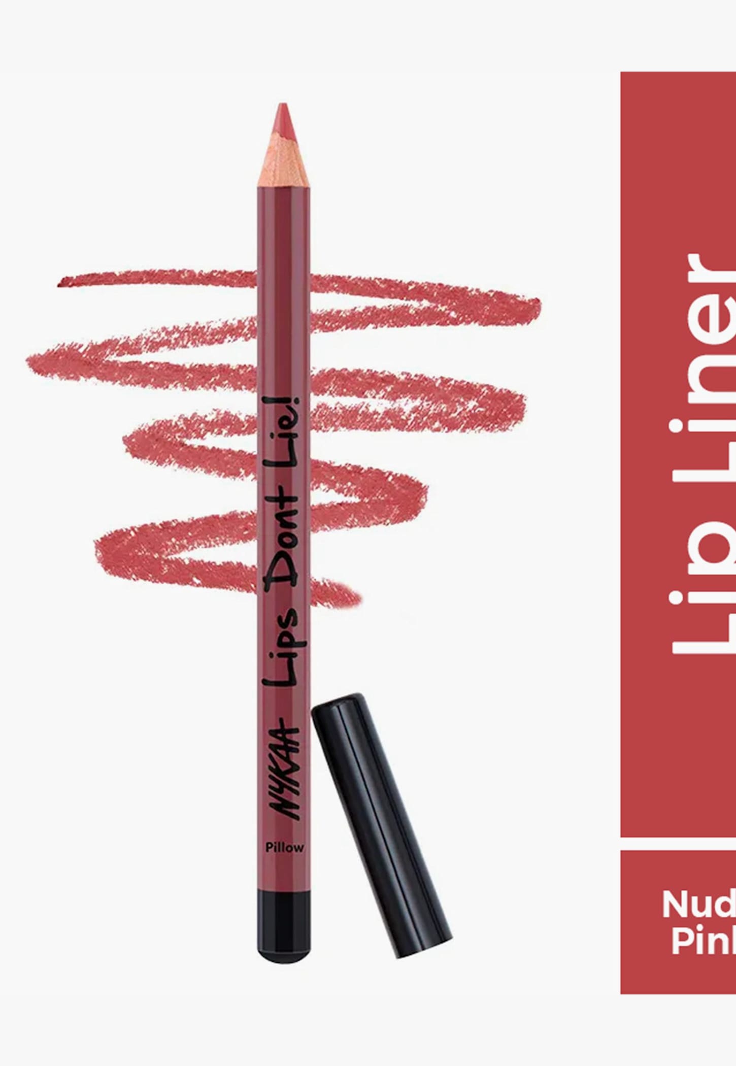 NYKAA Lips Don't Lie! Lip Liner - Pillow Fight-image-49