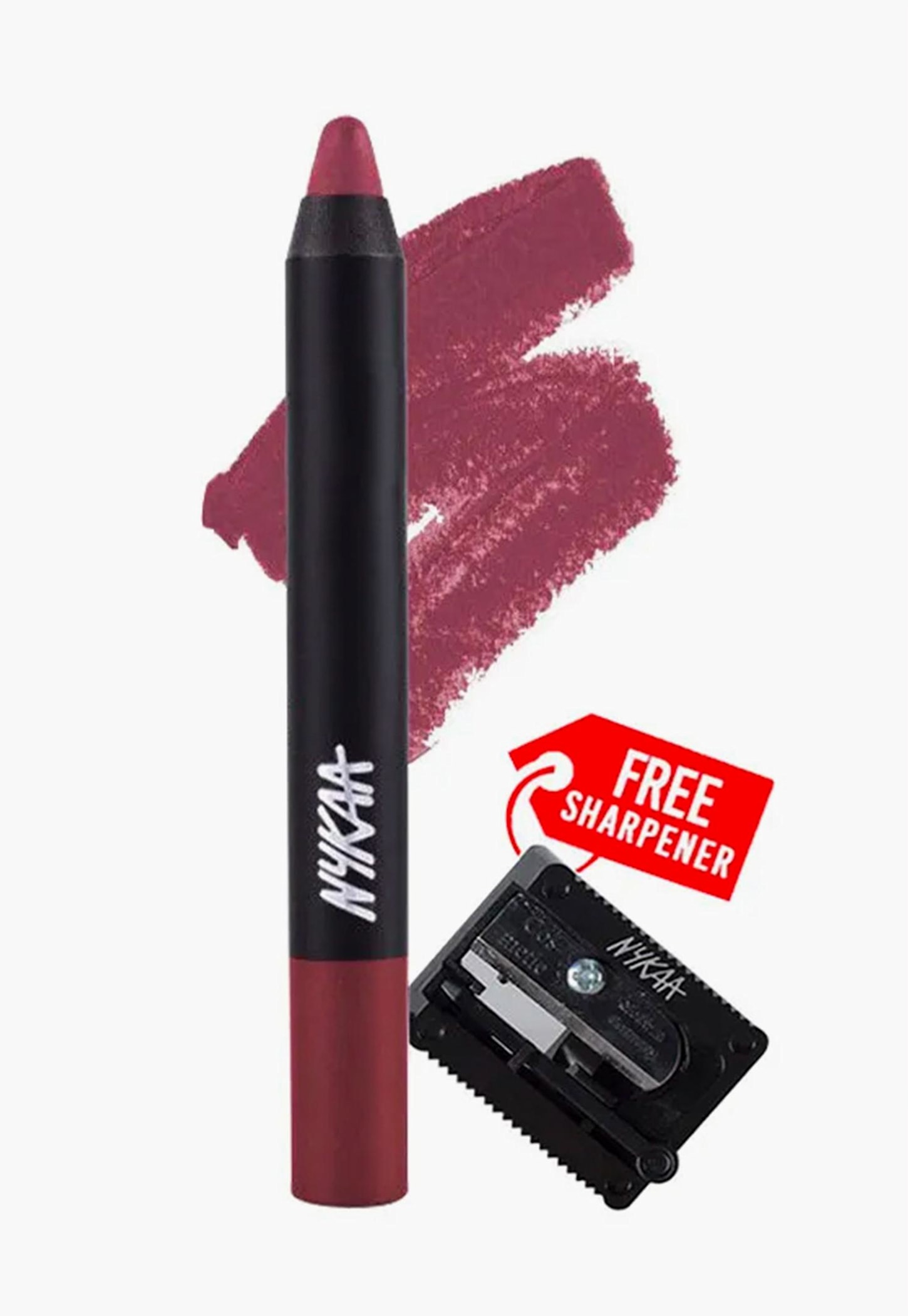 NYKAA Matte-ilicious Lip Crayon - Twilight Dreams-image-24
