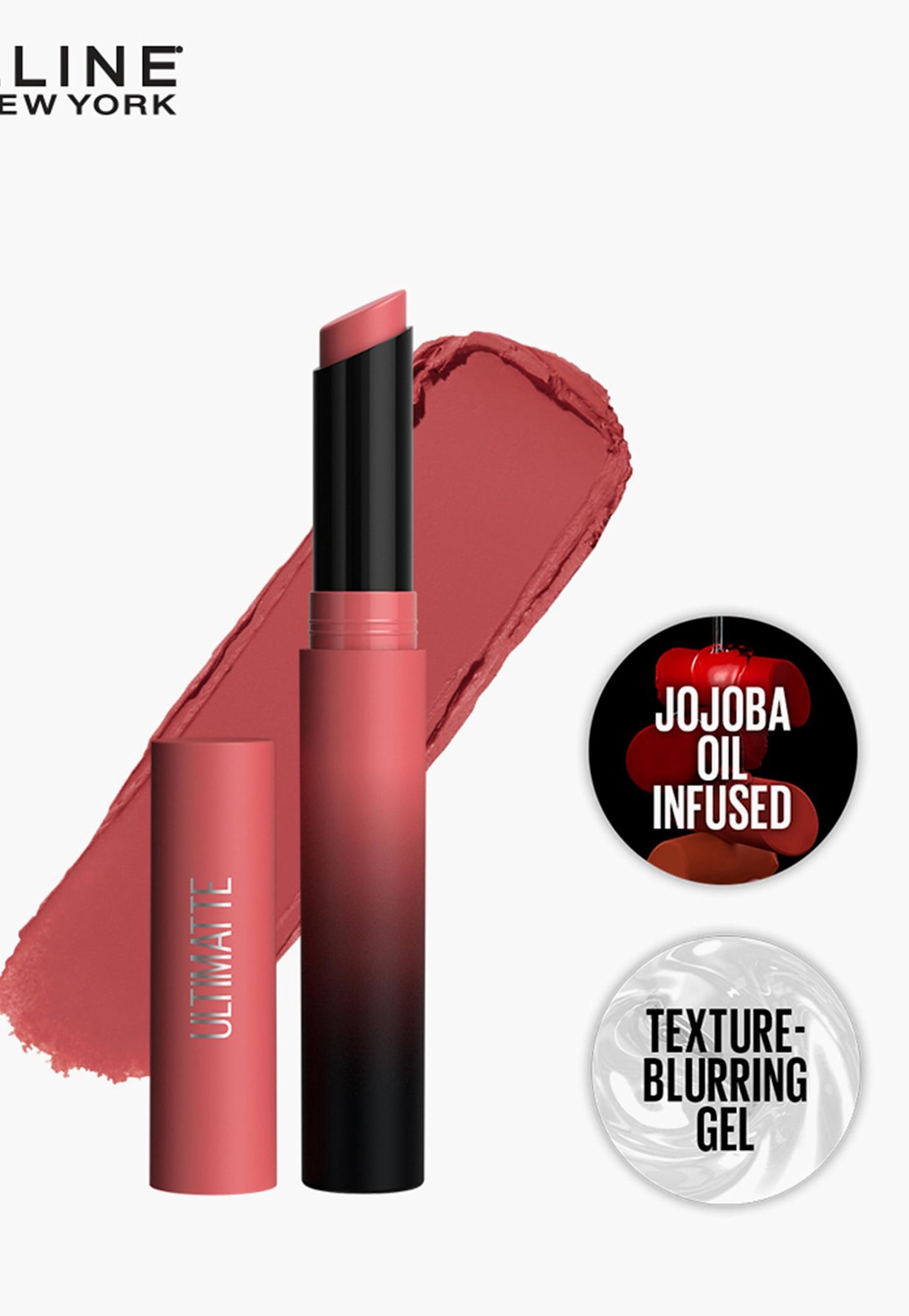 MAYBELLINE NEW YORK Color Sensational Ultimatte Lipstick - 499 More Blush - 1.7g-image-36