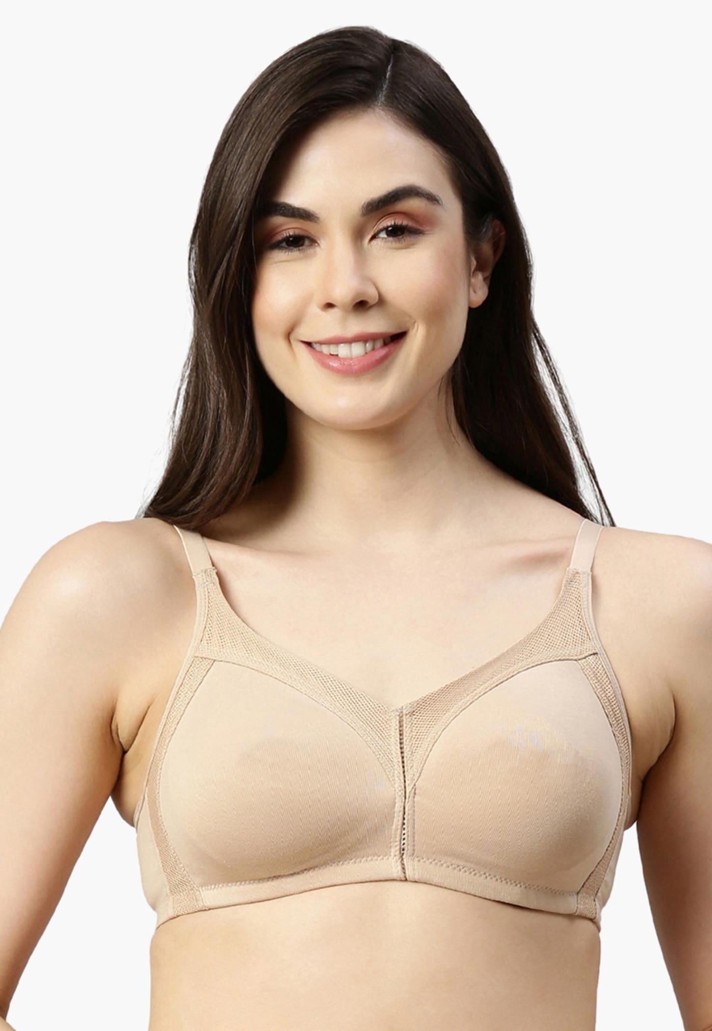 ENAMOR Solid Non-Wired Non-Padded T-shirt Bra-picture-47