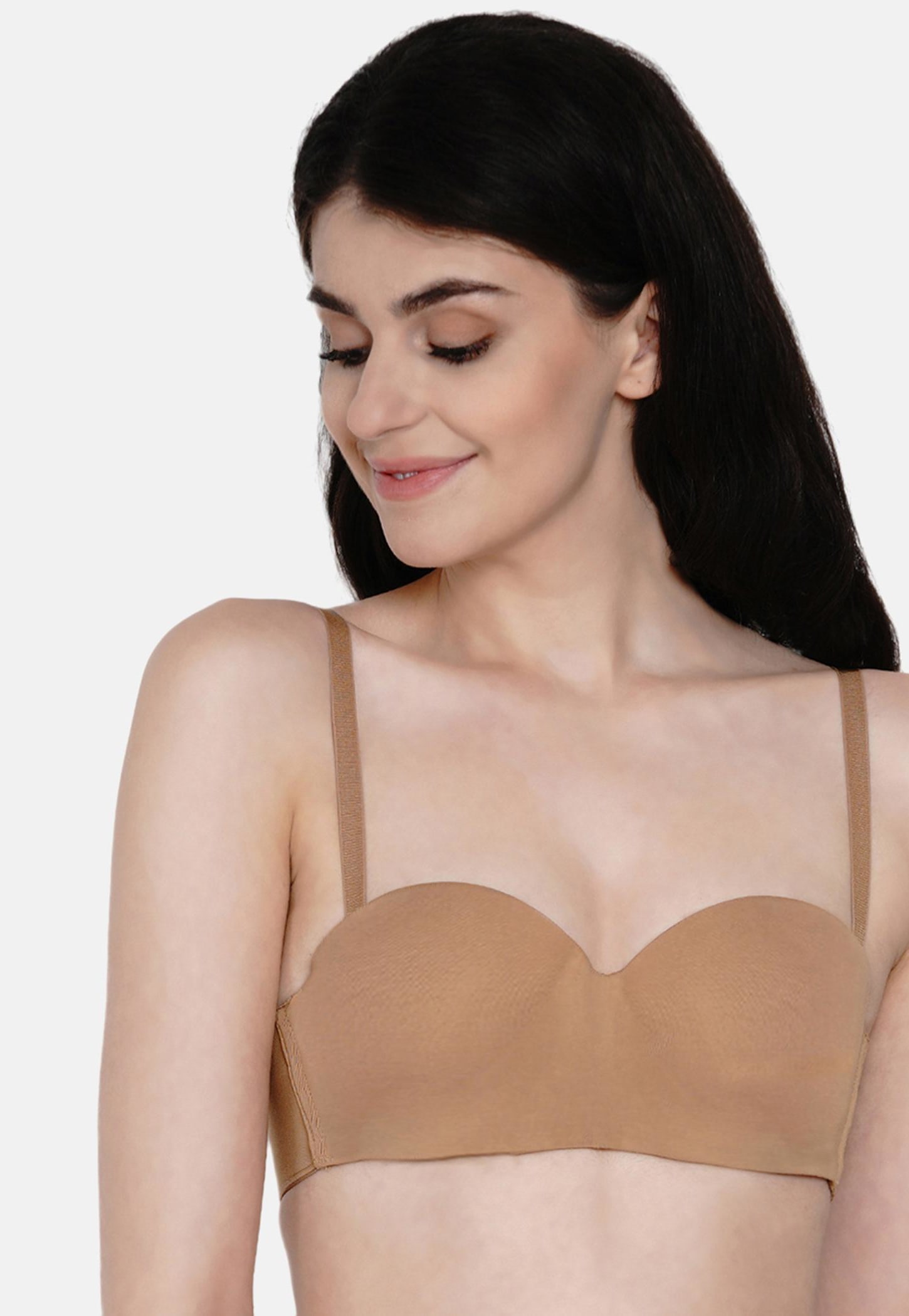 ENAMOR Solid Padded Balconette Bra-picture-54