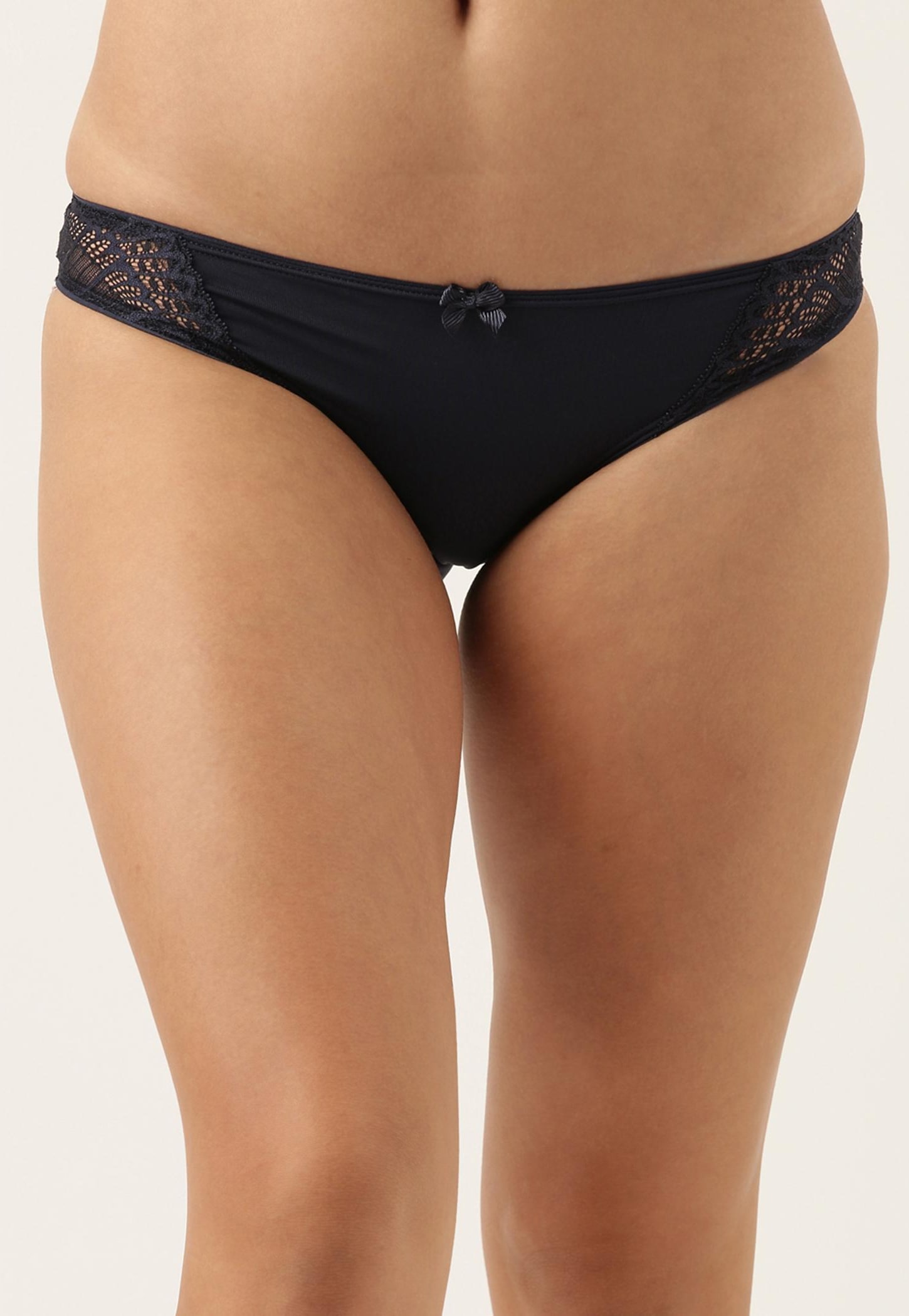 ENAMOR Lace Low-Waist Bikini Panties-image-41