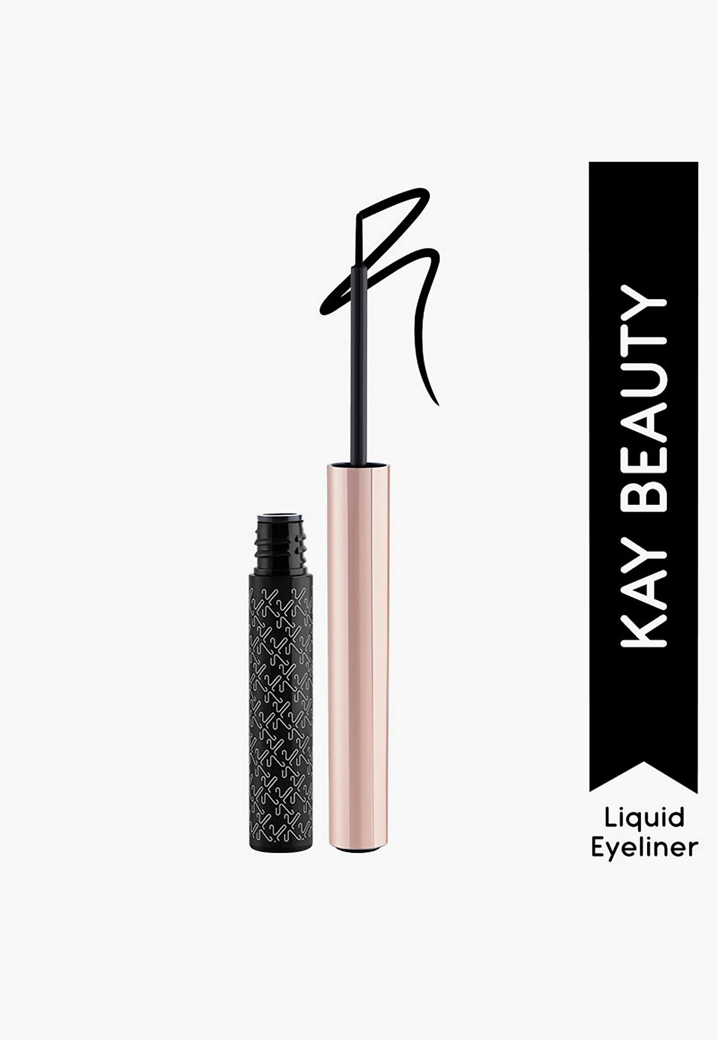 KAY BEAUTY Quick Dry Liquid Eyeliner - Black Canvas-picture-49