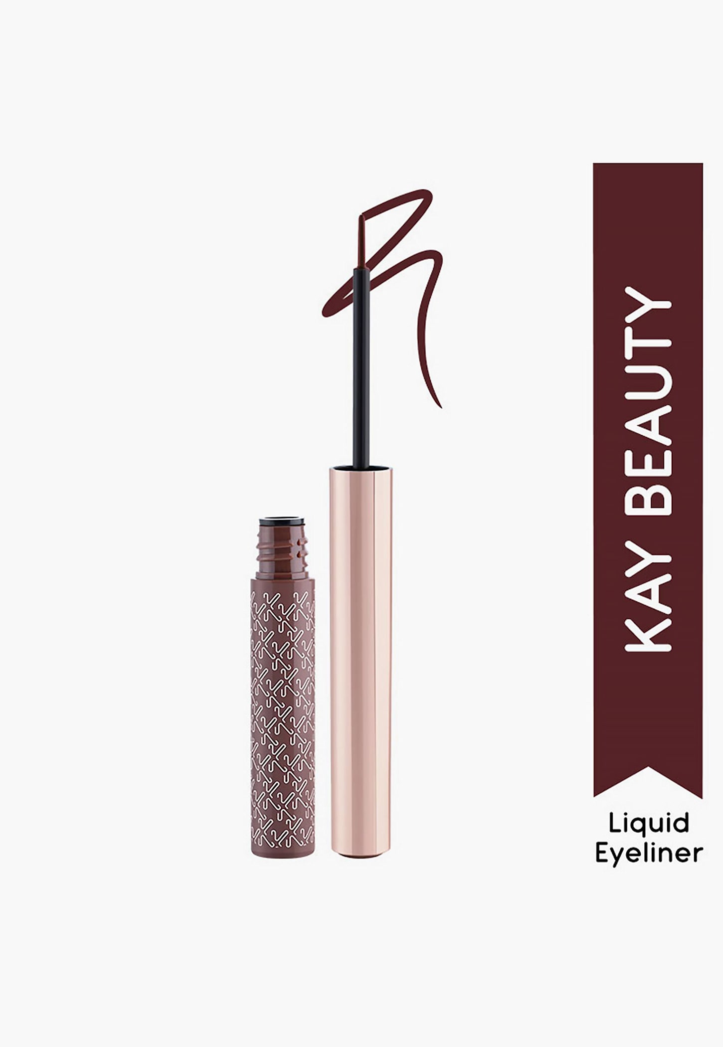 KAY BEAUTY Quick Dry Liquid Eyeliner - Sizzling Mocha-picture-37