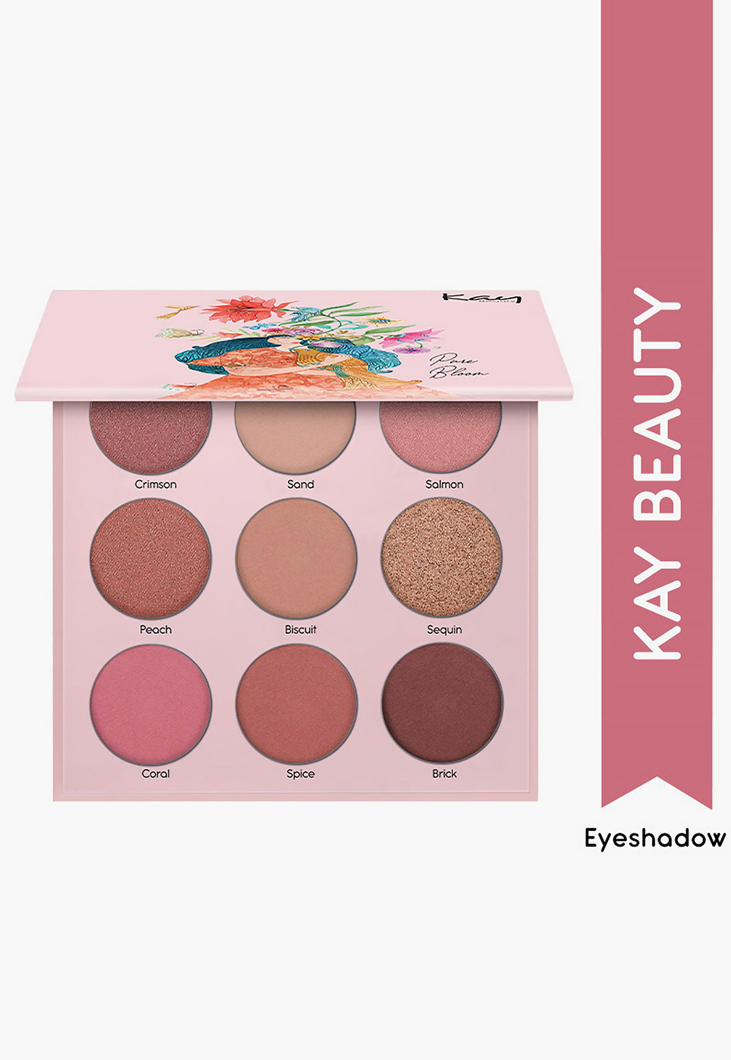 KAY BEAUTY Eyeshadow Palette - Pure Bloom-image-38