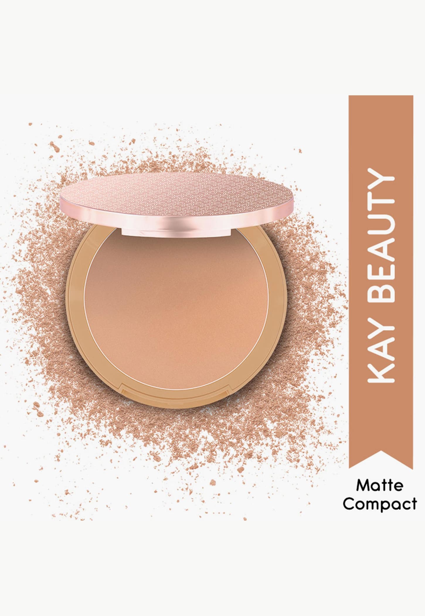 KAY BEAUTY Matte Compact - 150P Medium - 9g-picture-20
