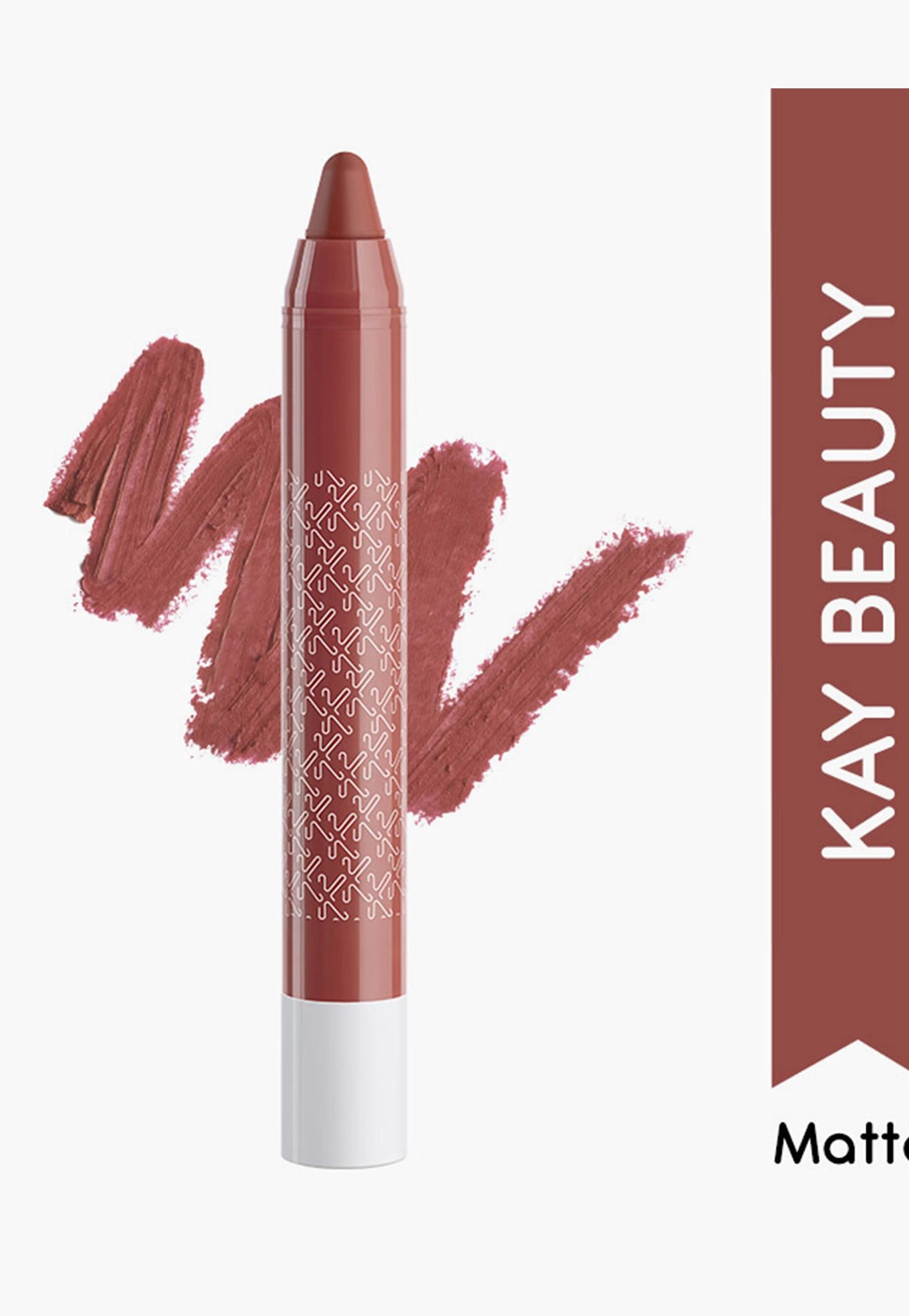 KAY BEAUTY Matteinee Matte Lip Crayon Lipstick - Gossip-image-39