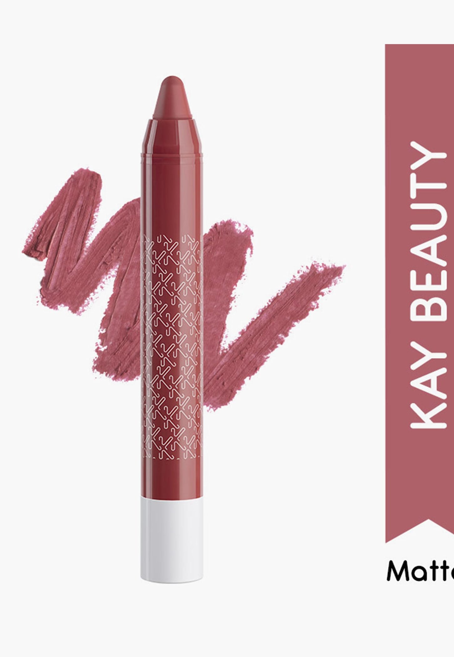 KAY BEAUTY Matteinee Matte Lip Crayon Lipstick - Scripted - 1.8g-image-42