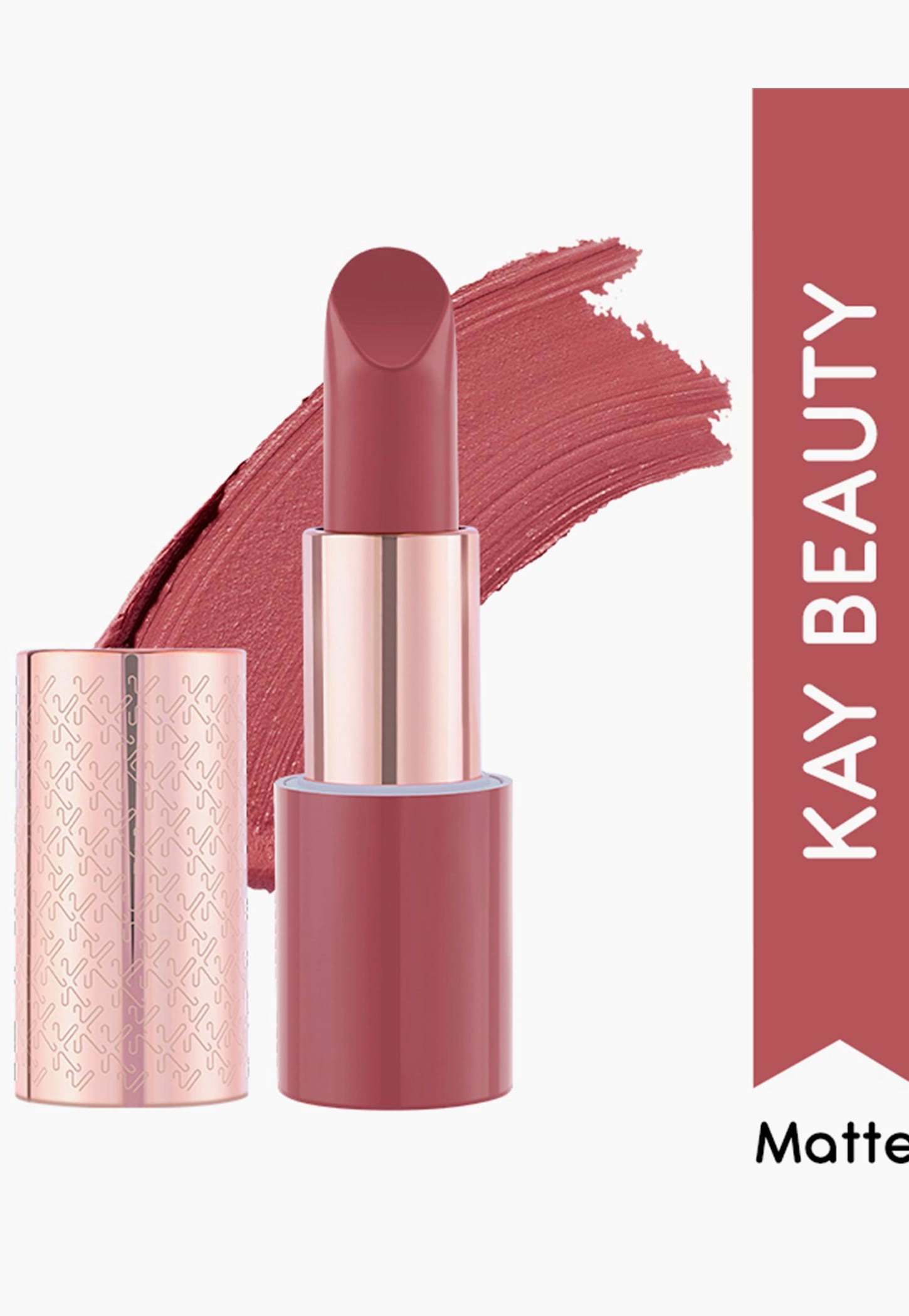 Kay Beauty Matte Drama Long Stay Lipstick - FlashBack - 4.2g-picture-36
